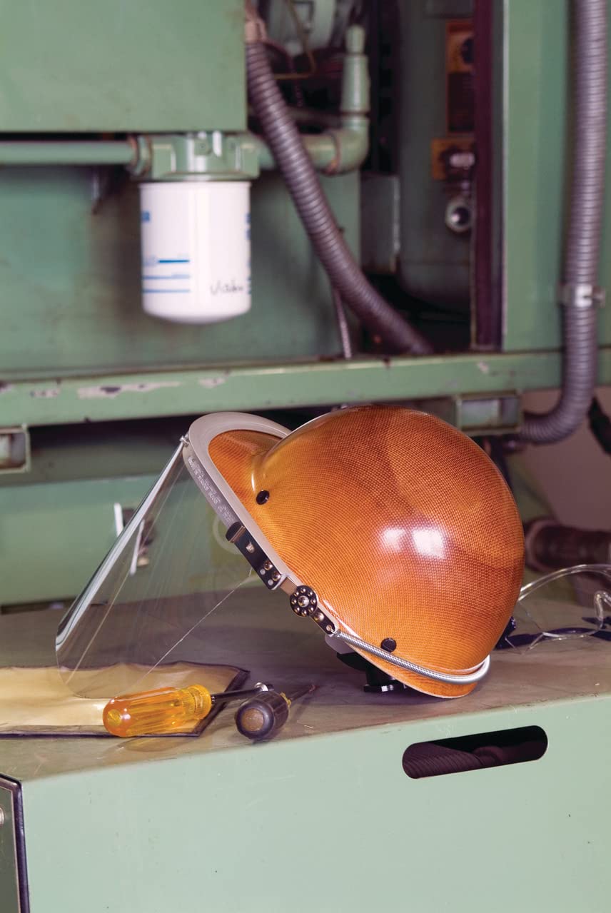 MSA Skullgard Cap Style Safety Hard Hat with Staz-On Pinlock Suspension - Phenolic Resin Construction, 350°F Heat Resistance, Non-Slotted Design | Ideal for Construction, Industrial Work & High-Temperature Environments