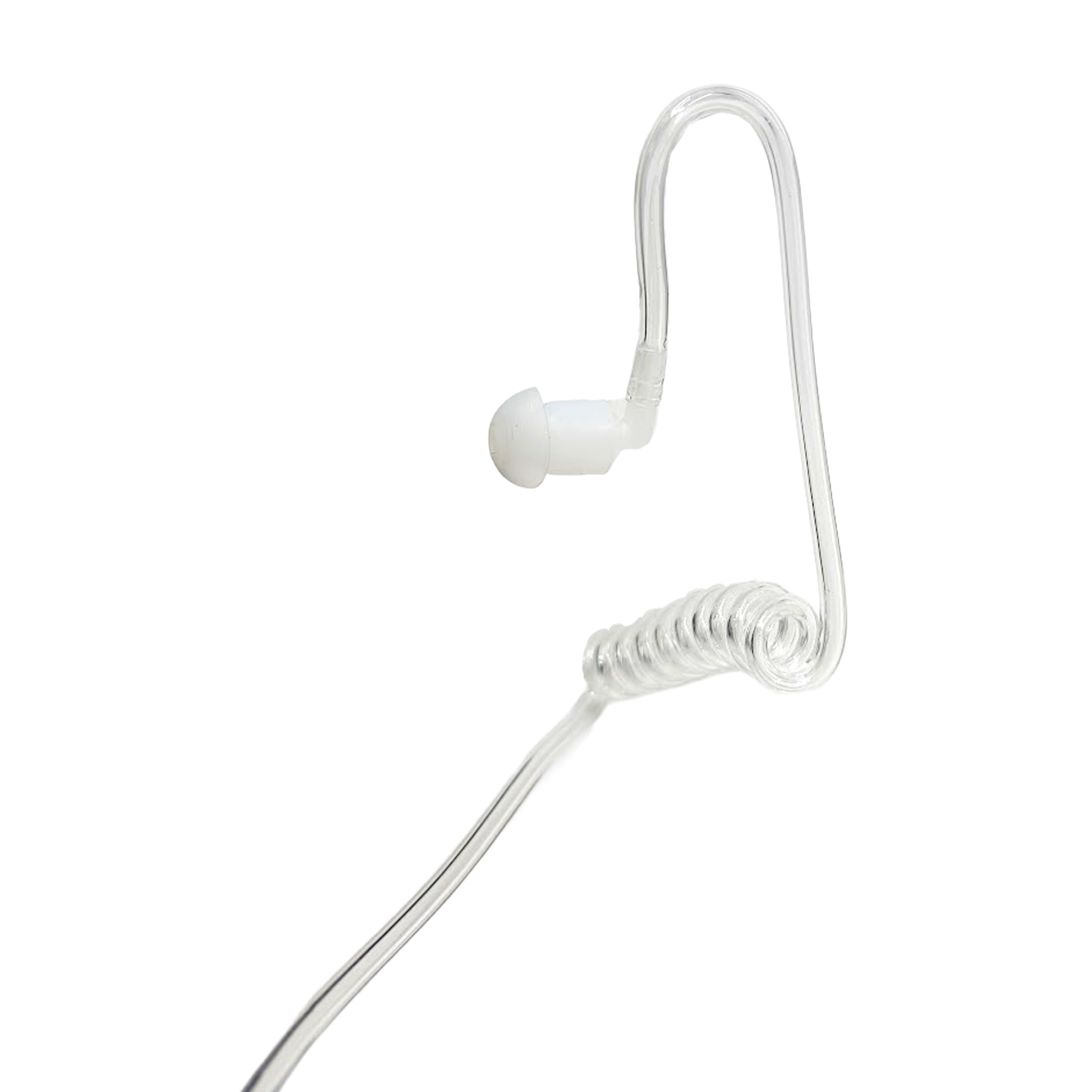 Atlantic Radio AT1W M14 ECO Acoustic Tube Earpiece - 1 Wire Headset for Motorola Two-Way Radios - Perfect for Security, Construction & Outdoor Communication