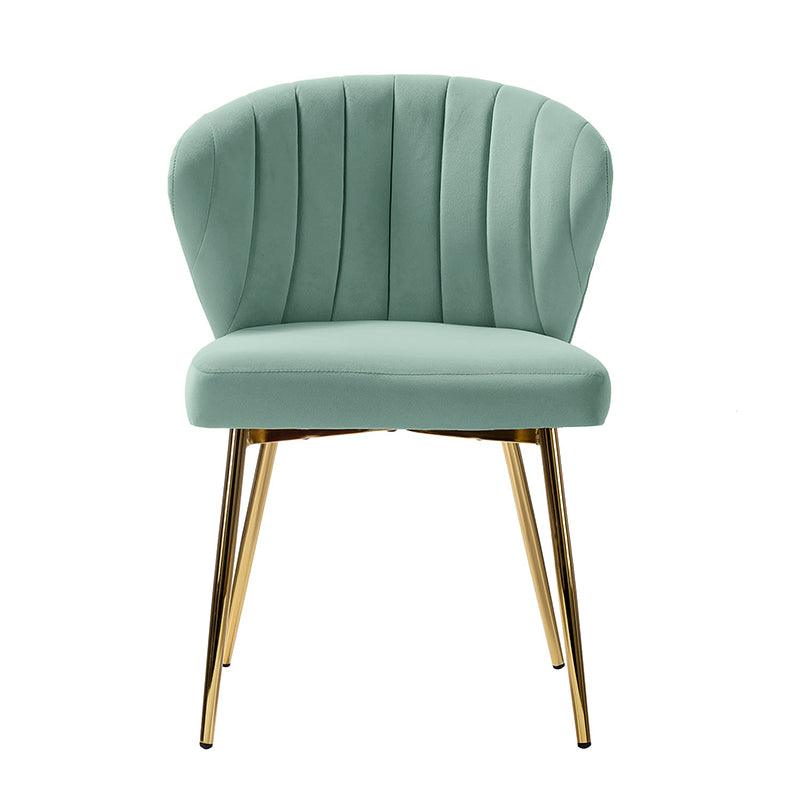 Luxury Aruna Velvet Upholstered Accent Chair - Soft Velvet Fabric, Comfortable Seating for Living Room, Bedroom, or Office - Elegant Home Decor & Stylish Furniture