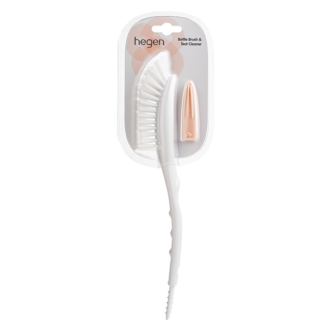 Hegen Baby Bottle Brush & Nipple Cleaner - Safe & Effective Cleaning for Baby Bottles, Pacifiers, and Breast Pump Parts - Perfect for Newborns and Infants