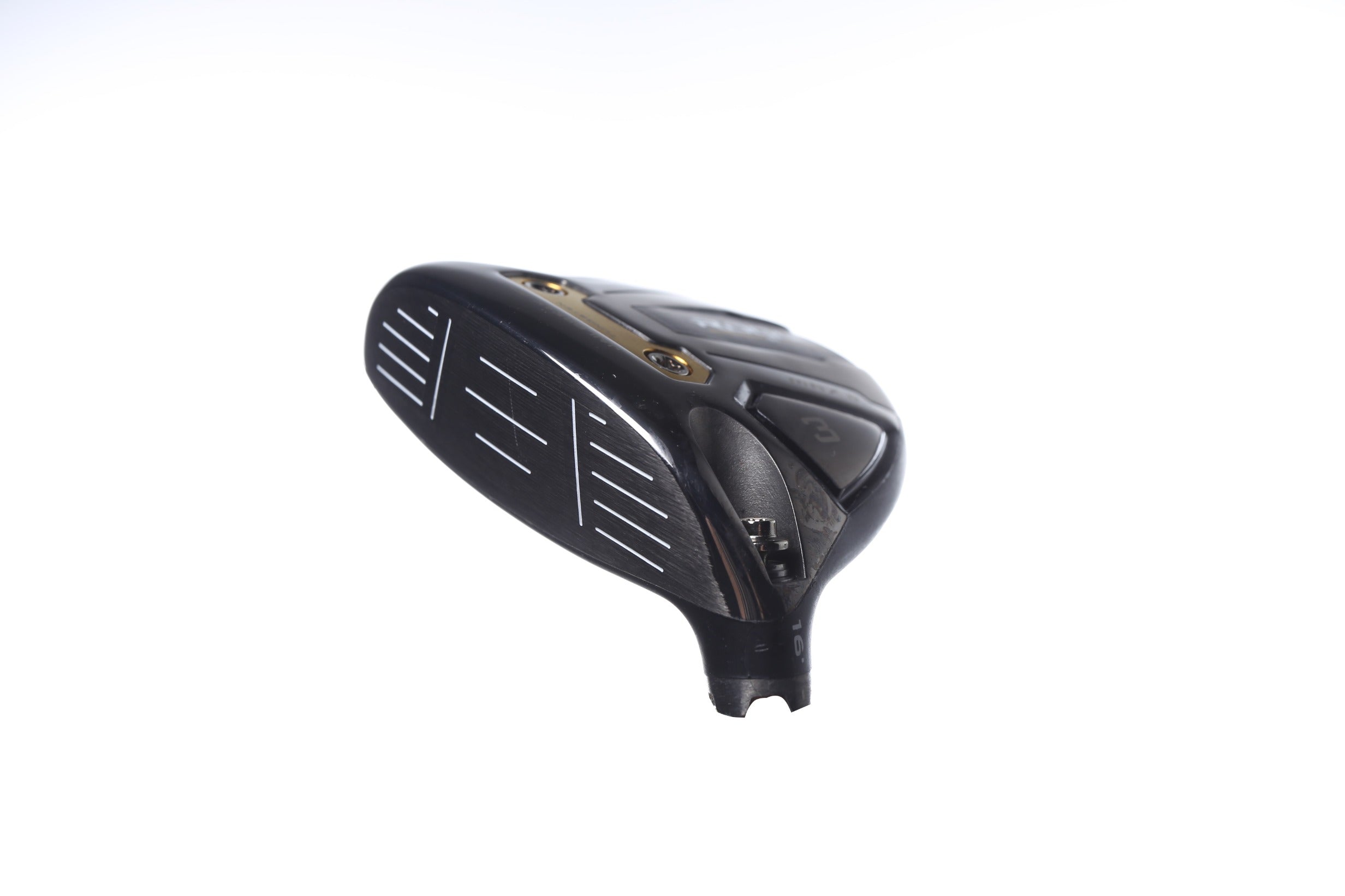 Used Callaway Rogue ST Max Draw Fairway Wood 16° Left-Handed Golf Club Head Only - Perfect for High Handicappers & Beginners Seeking Forgiveness on the Fairway