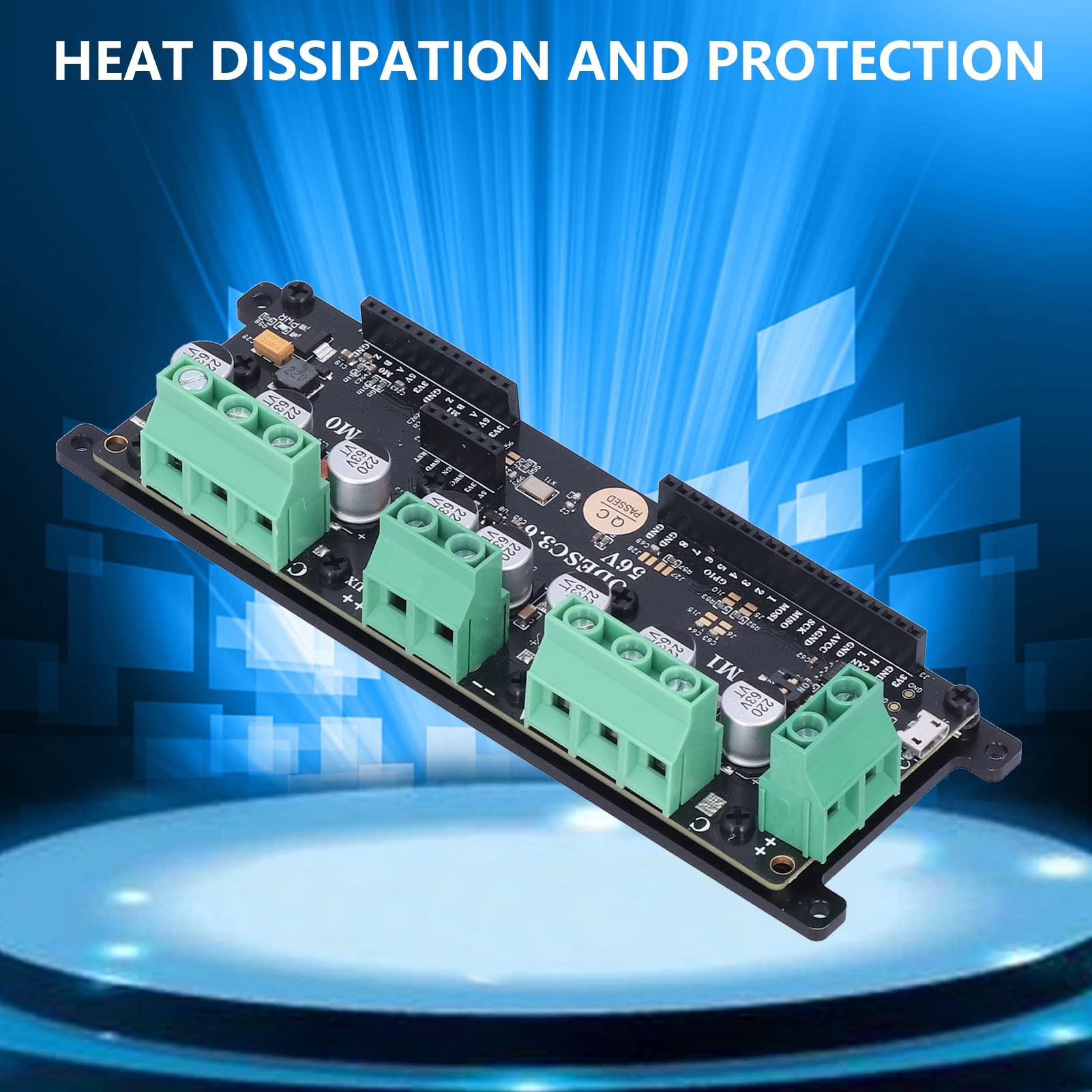 High-Power Dual-Drive FOC BLDC Controller for Brushless Wiper Motors - Optimized Performance for Automotive, Marine & Industrial Applications