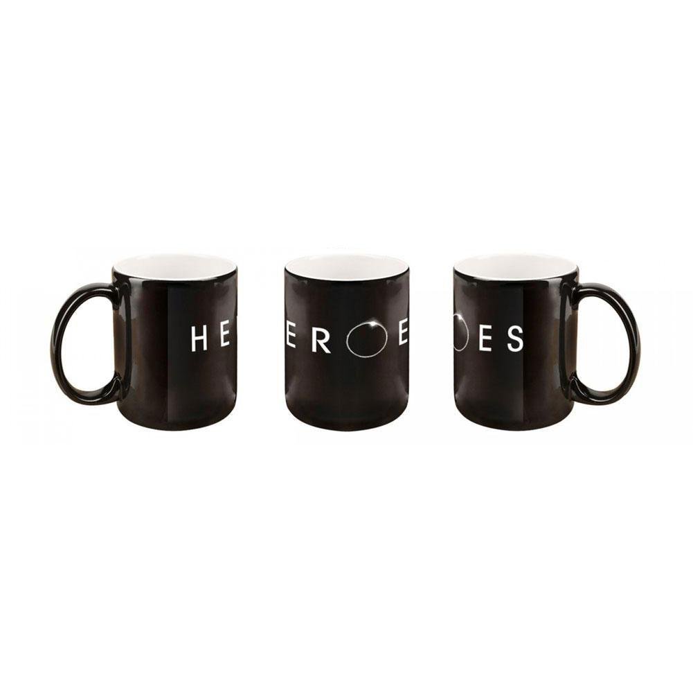 Heroes Reborn Heat Sensitive Color Changing Mug - Collectible TV Show Merchandise for Coffee & Tea Lovers - Perfect for Home, Office & Gift Giving