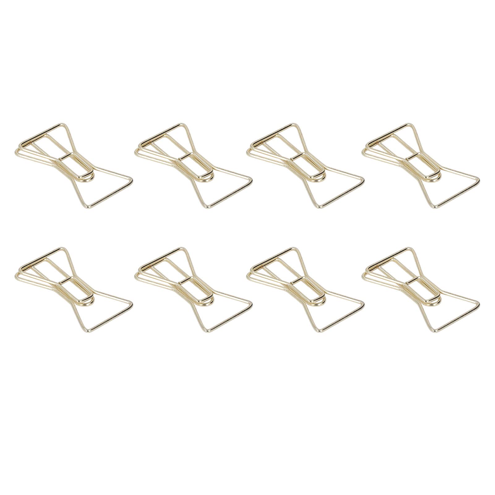 Premium Electroplated Paper Clips - 100pcs Lightweight & Durable Office Supplies with Storage Box for Home, School, Office Organization | Perfect for Document Filing, Crafting & Daily Use