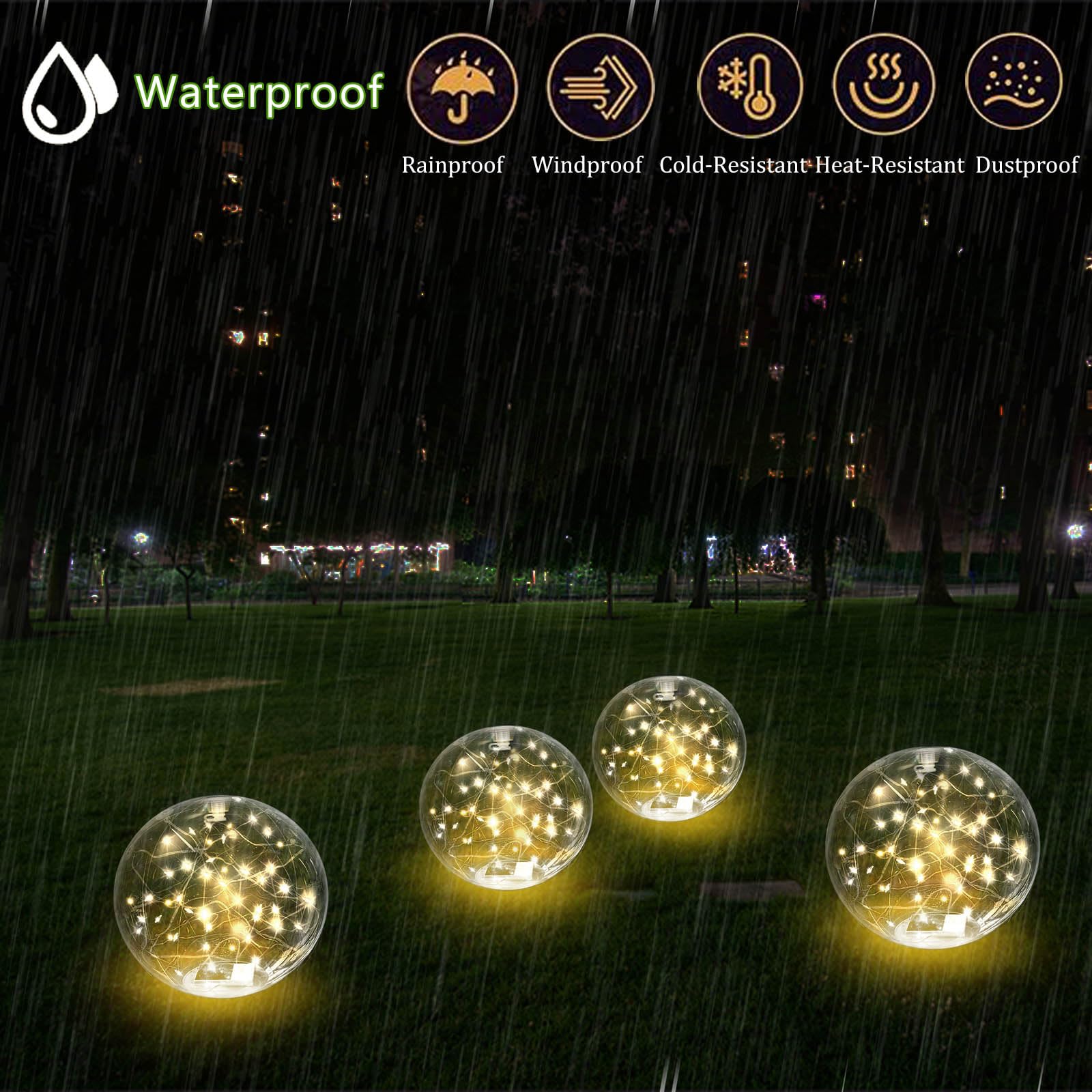 Solar Powered Floating Pool Lights - 14