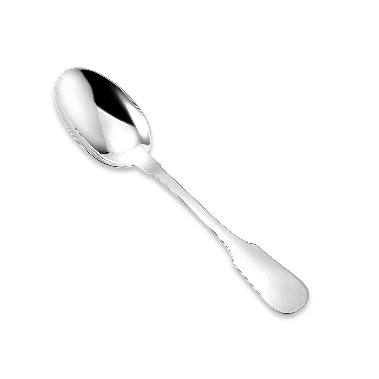 Sterling Silver Baby Spoon with Fiddle Pattern - Engravable Keepsake Gift for Christening, Baby Shower & First Birthday