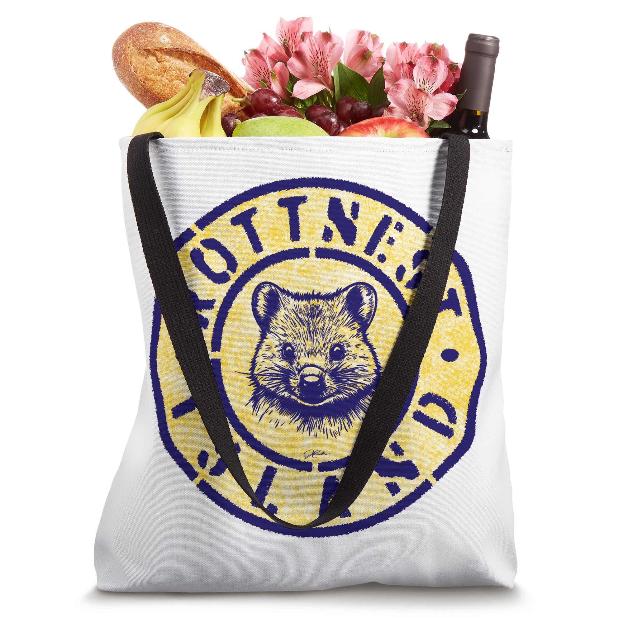 JCombs: Stylish Rottnest Island Western Australia Tote Bag - Perfect for Beach Trips, Shopping & Travel Accessories