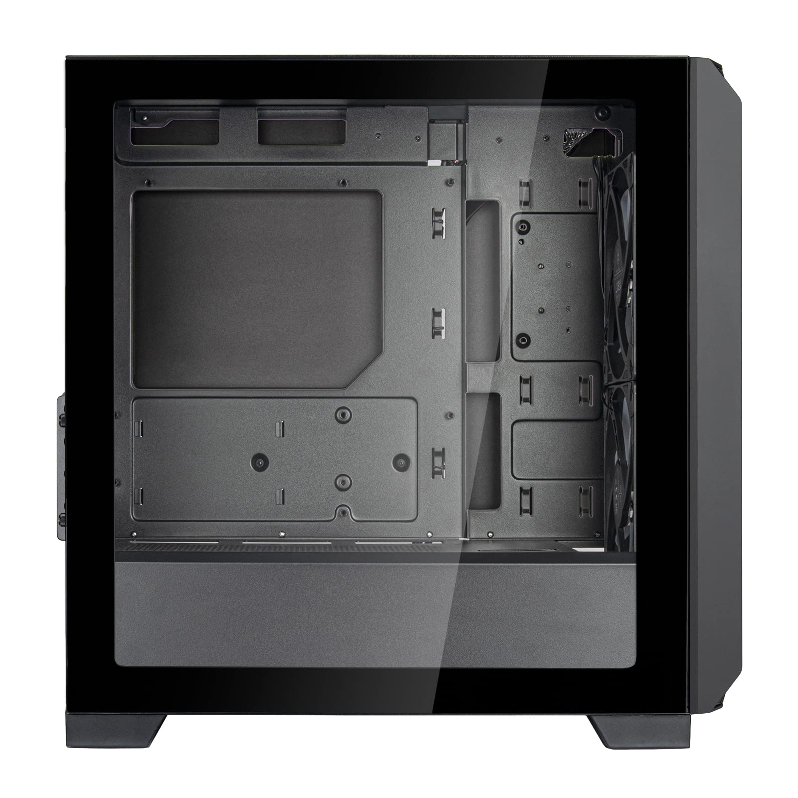 SilverStone FARA 312Z Micro-ATX Gaming PC Case with 3x ARGB Fans & LED Strips - High Airflow Compact Chassis for Gaming & Streaming Builds - Perfect for Esports, VR & Content Creation Workstations
