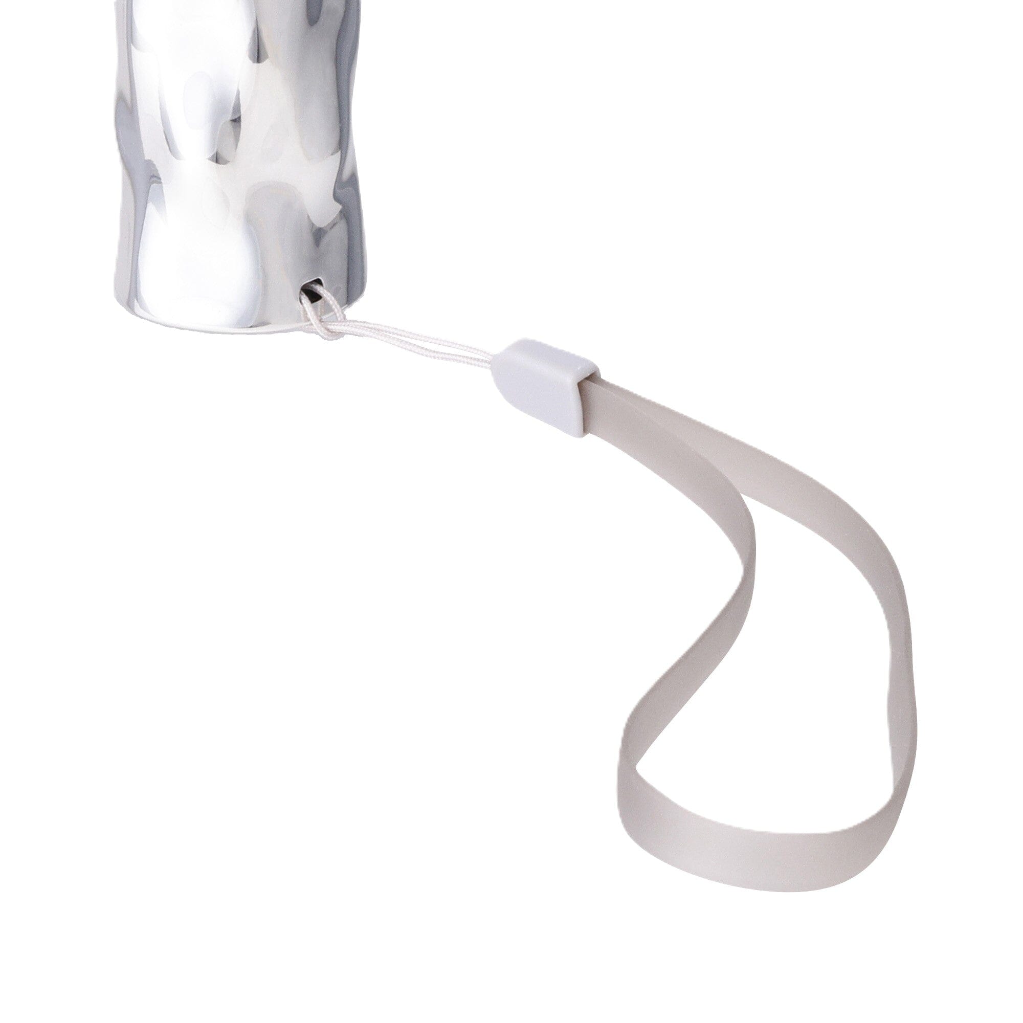 FRAIS Portable Handheld Fan with Wave Design - Silver | Personal Cooling Fan for Office, Travel, and Outdoor Activities