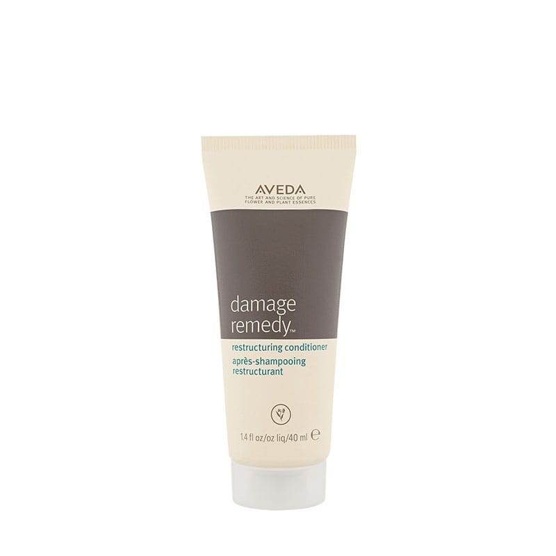 Aveda Damage Remedy Restructuring Conditioner - Travel Size (3.4oz) for Damaged Hair Repair - Perfect for Vacation, Gym & On-the-Go Hair Care