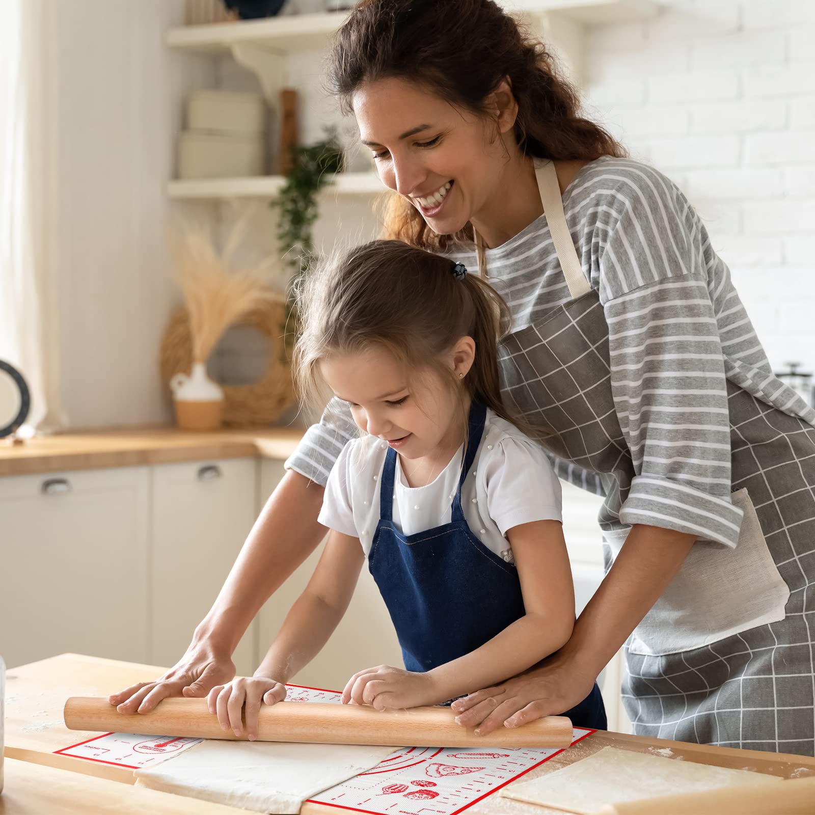 Non-Slip Silicone Baking Mat with Measurement Marks - 12