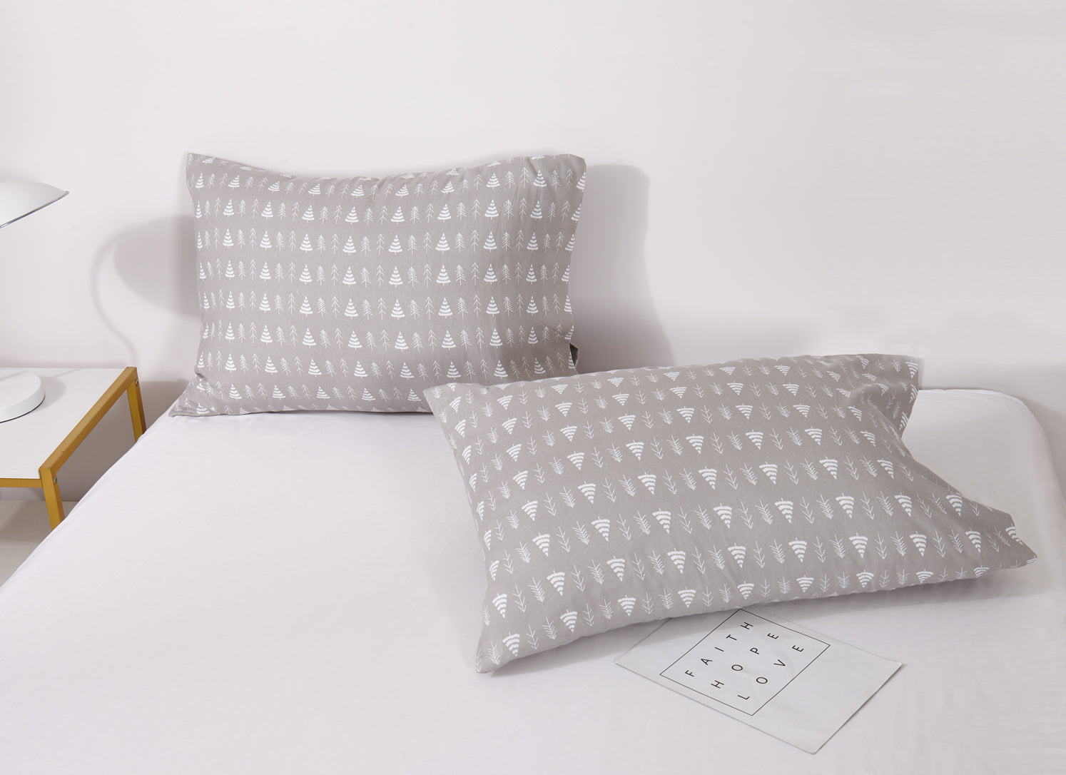 Cozy Flannel Printed Winter Trees Queen Sheet Set - Soft & Warm Bedding for Cold Weather - Perfect for Winter Nights, Holiday Decor & Cozy Bedroom Aesthetics