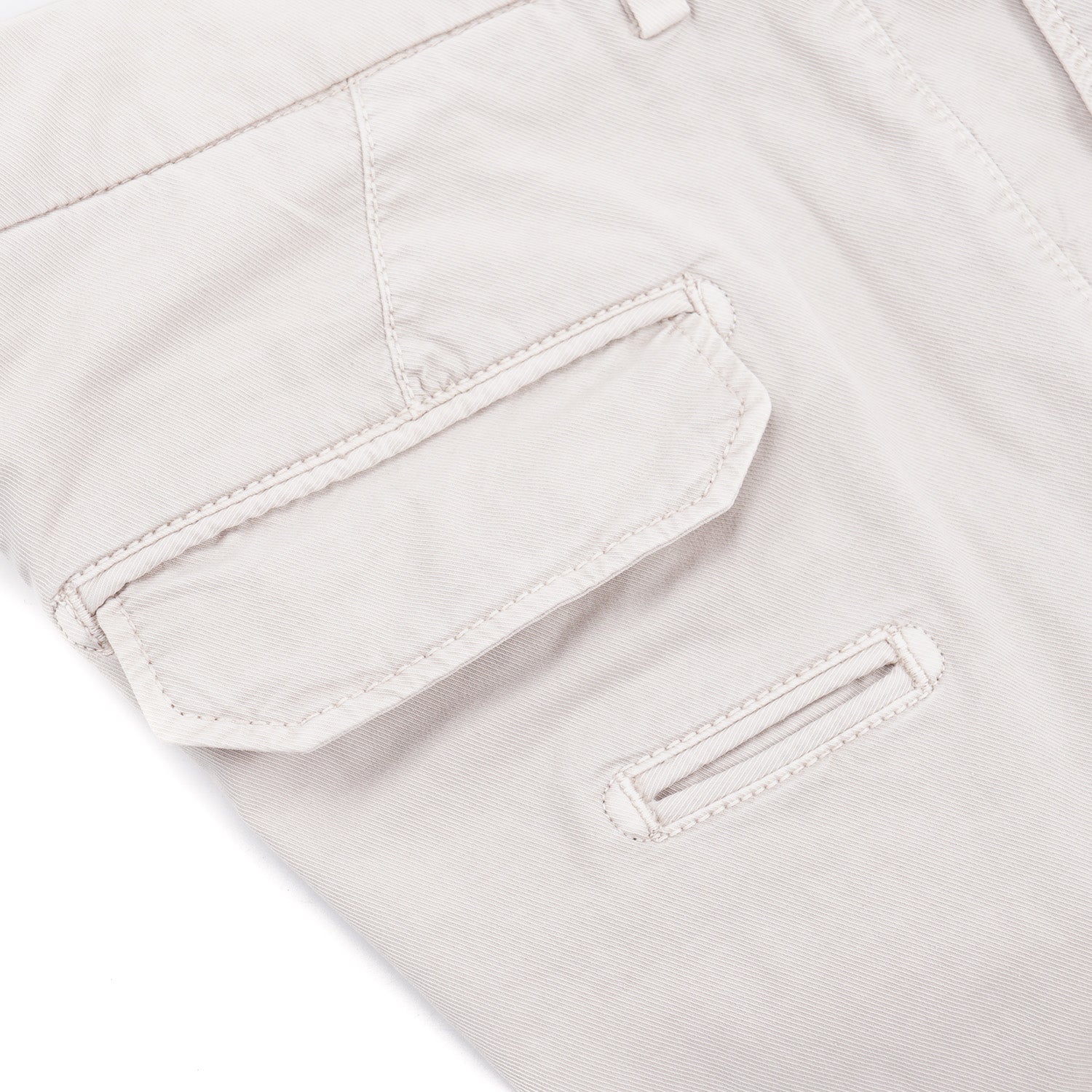 Luigi Borrelli Men's Cotton Cargo Pants with Multiple Pockets - Comfortable & Stylish Casual Wear for Outdoor Activities, Travel, and Everyday Use
