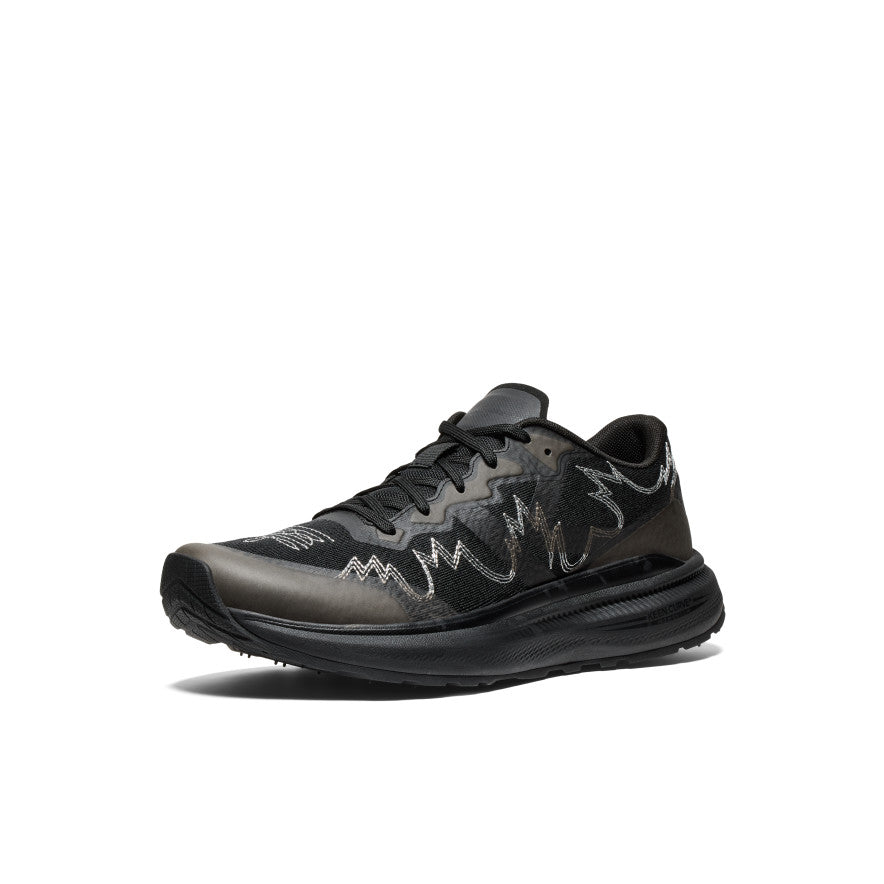 Engineered Garments WK500 Men's Walking Shoes - Black/Black | Comfortable & Durable for Outdoor Activities, Jogging, and Daily Wear