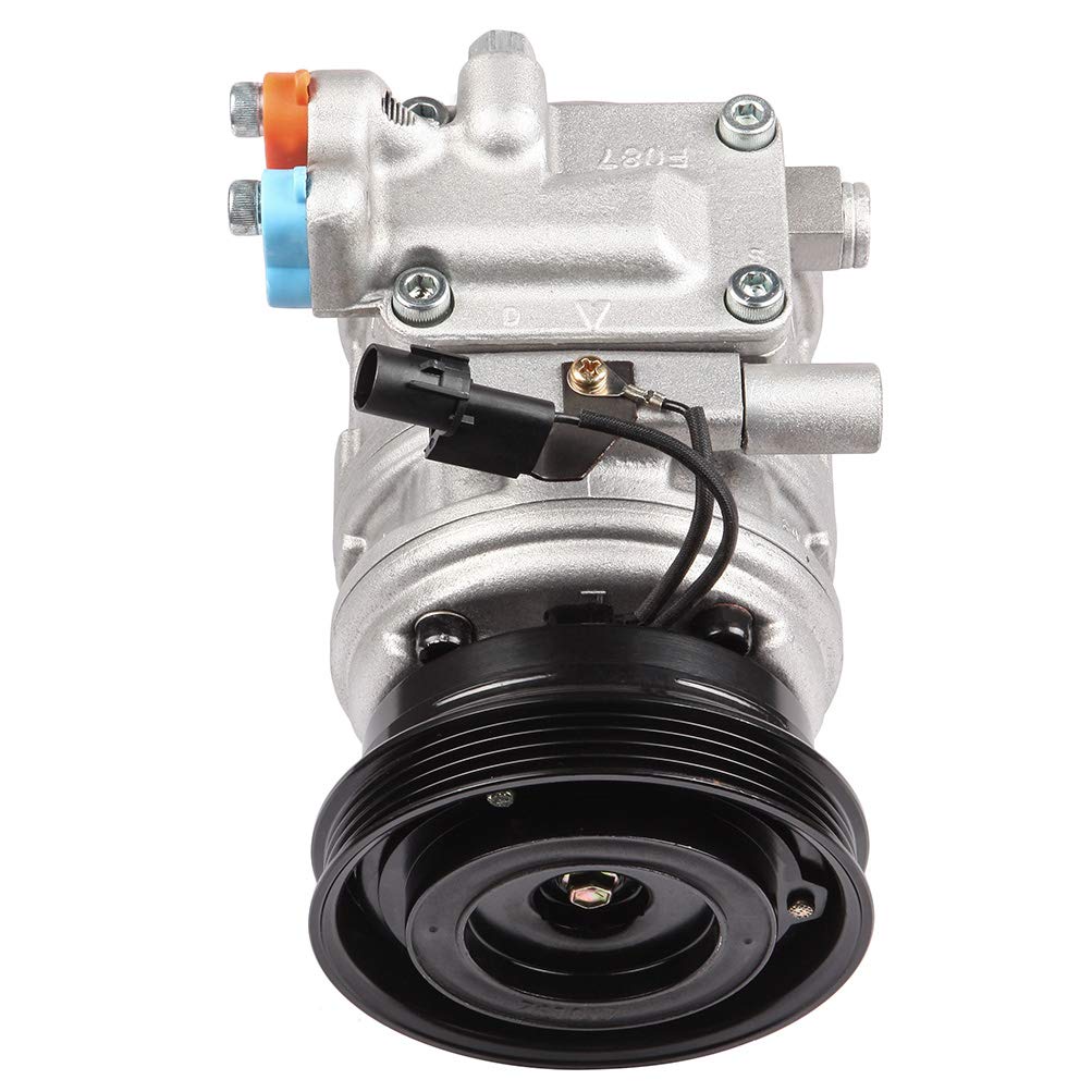 Hyundai Tucson 2.0L AC Compressor 2005-2009 Replacement - High Performance Air Conditioning Compressor with Clutch | Perfect for Summer Cooling & Auto AC Repair