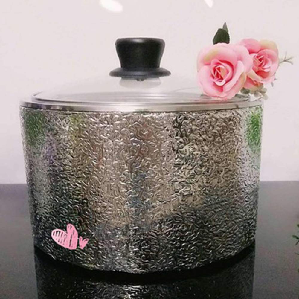 Liquid Nitrogen Bath Pot for Ice Cream Making - Molecular Gastronomy Container with Low Temperature Freezing - Perfect for DIY Desserts, Kitchen Experiments & Science Labs (Silver)
