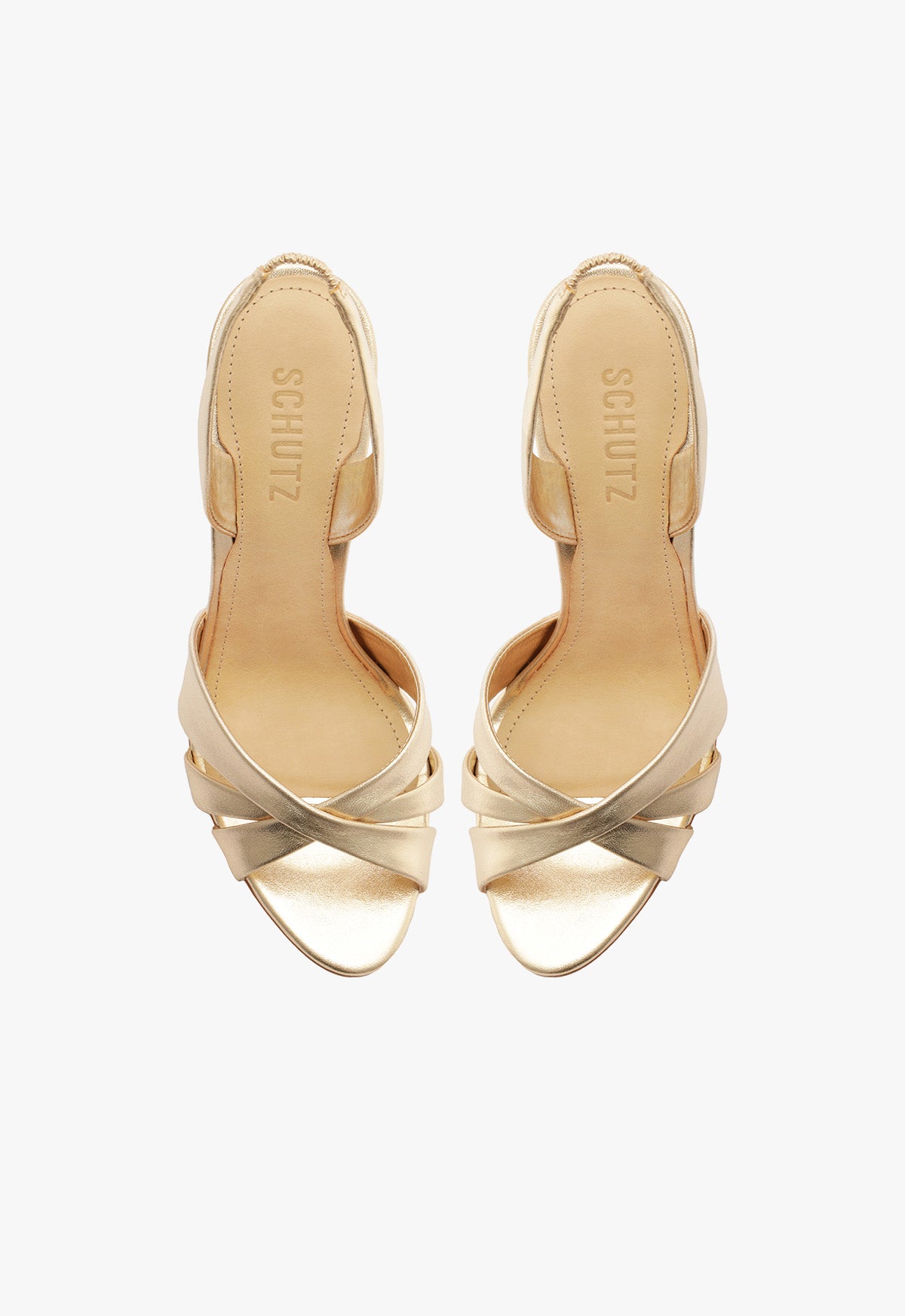Keefa Women's Metallic Leather Slingback Sandals - Comfortable Dressy Summer Shoes for Beach, Wedding & Casual Outings