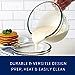 Anchor Hocking 2QT Glass Batter Bowl - 8 Cups Capacity, Durable & Versatile Mixing Bowl for Baking, Cooking, and Food Prep - Perfect for Cakes, Cookies, and Kitchen Use