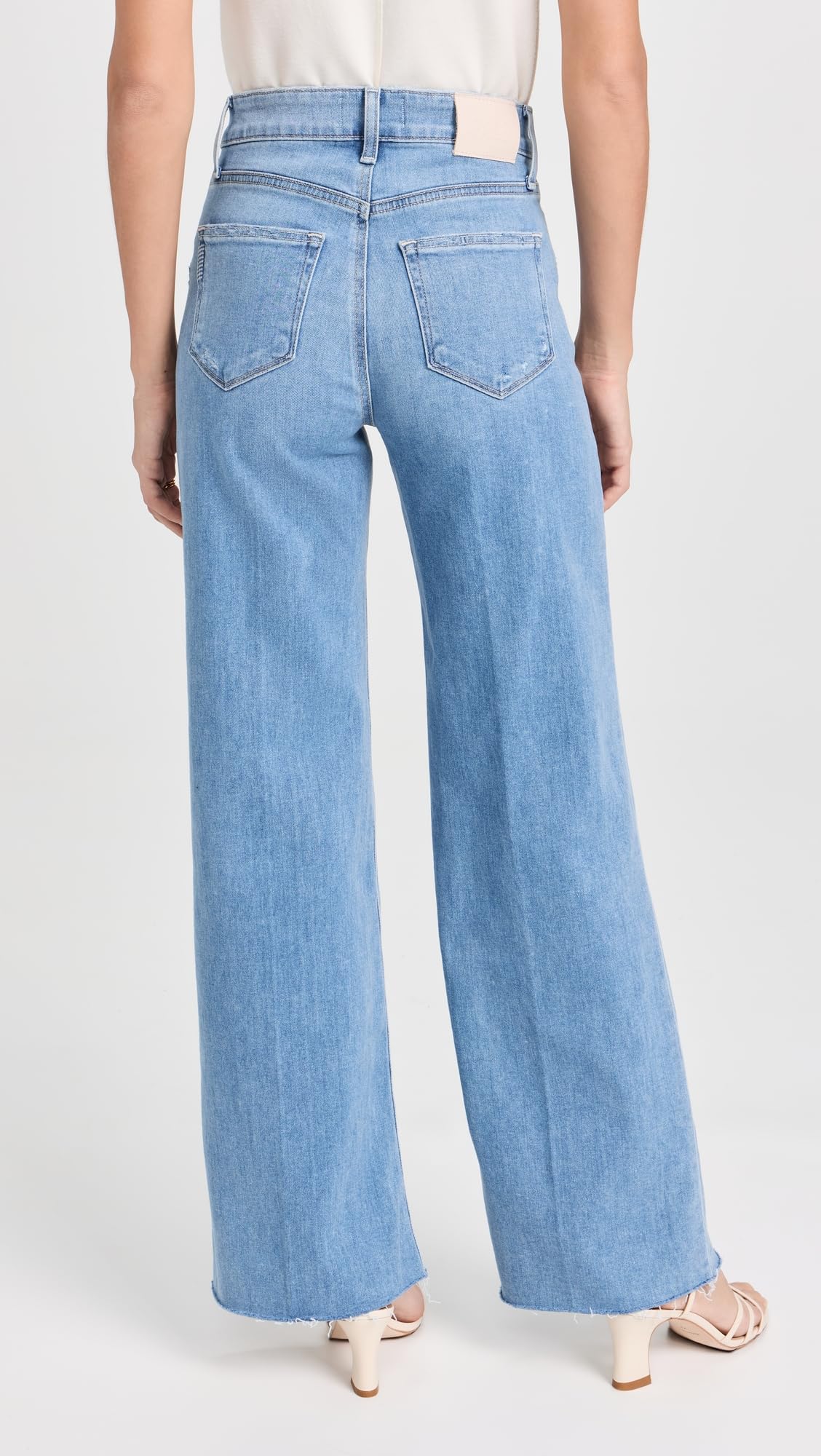 PAIGE Women's Anessa High Waist Distressed 31