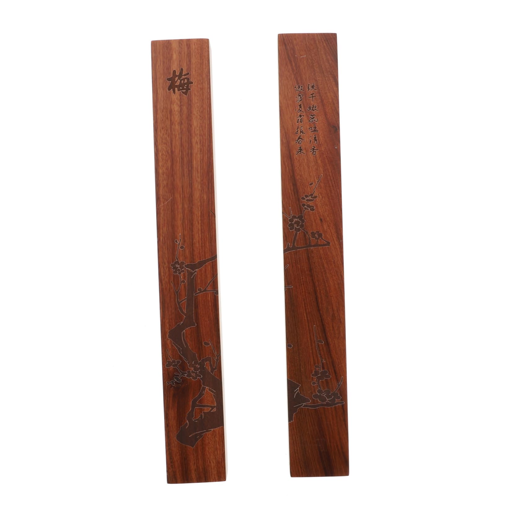 BESPORTBLE 4 Pcs Wooden Paperweights - Handcrafted Town Ruler Painting Design for Drawing, Catalpa Wood Paper Holders - Perfect for Office Desk Decor, Artist Studio & Home Decoration