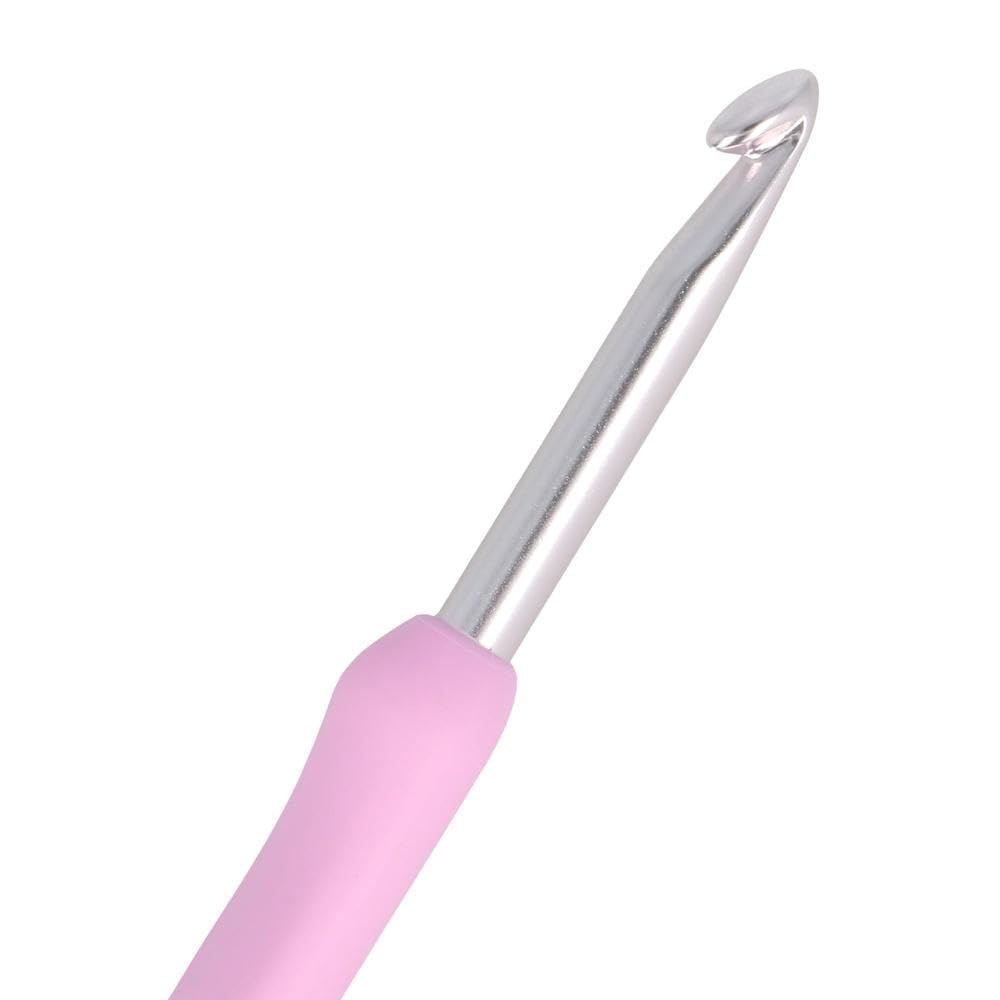Tulip Etimo Rose Crochet Hook - Size 9/5.5mm - Premium Ergonomic Crochet Needle for Knitting & Crafting - Perfect for Yarn Projects, Amigurumi & DIY Handmade Gifts