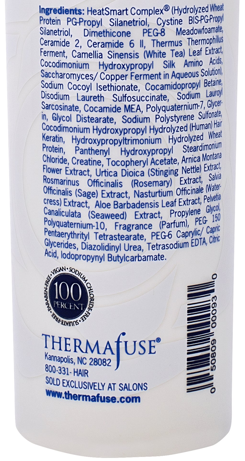 Thermafuse Volume Shampoo for Fine Hair - 33.8oz Thickening & Volumizing Formula - Sulfate-Free for Daily Use - Perfect for Thin, Flat Hair at Home or Salon