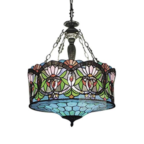 LITFAD Tiffany Style Ceiling Light - 33.46