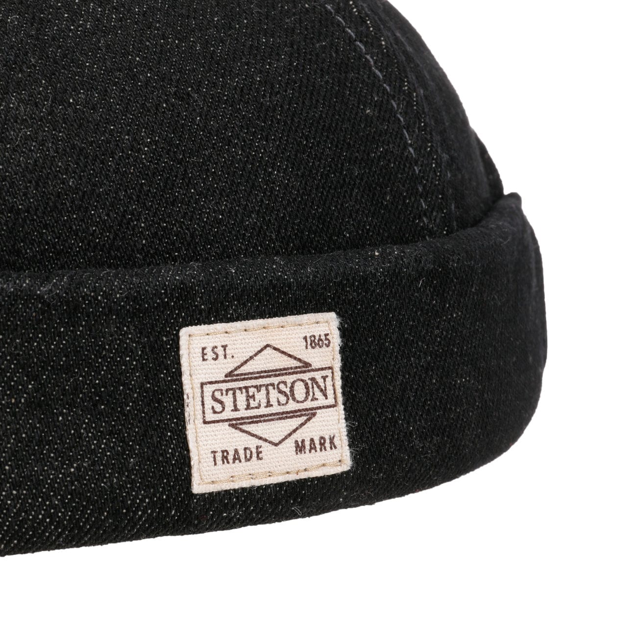 Stetson Men's Durable Denim Docker Hat - Classic & Comfortable for Outdoor Work, Fishing, and Casual Wear