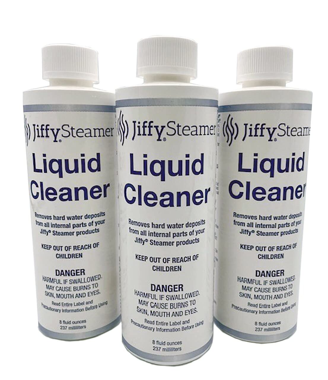 Jiffy Cleaner Liquid Cleaner - 3 Pack (8 oz Each) | Multi-Surface All-Purpose Cleaner for Kitchen, Bathroom, Floors & More | Fast-Acting Degreaser & Stain Remover