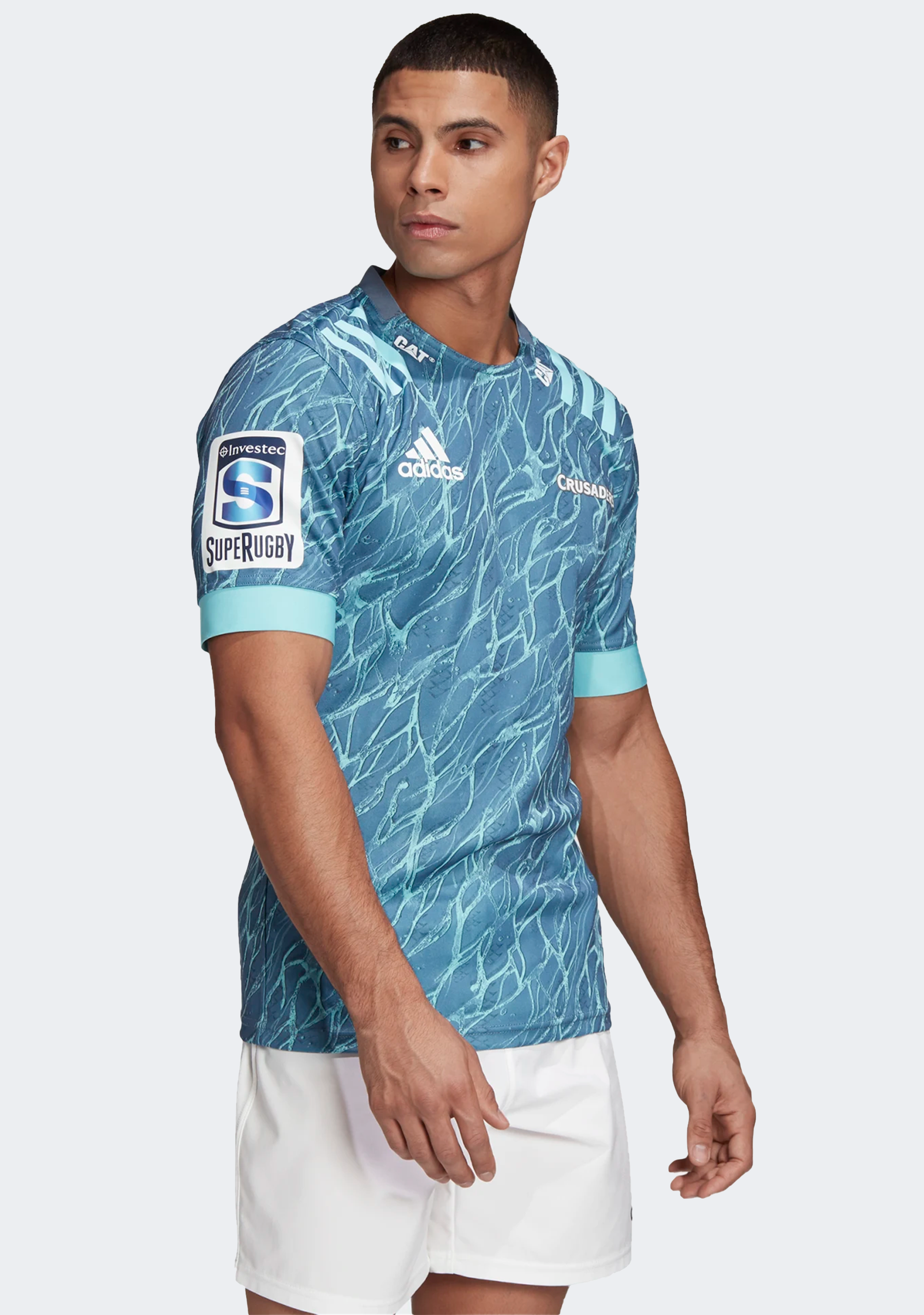 Adidas Men's Crusaders Primeblue Away Jersey - Lightweight Soccer Jersey for Training & Matches - Eco-Friendly Performance Wear for Fans & Players