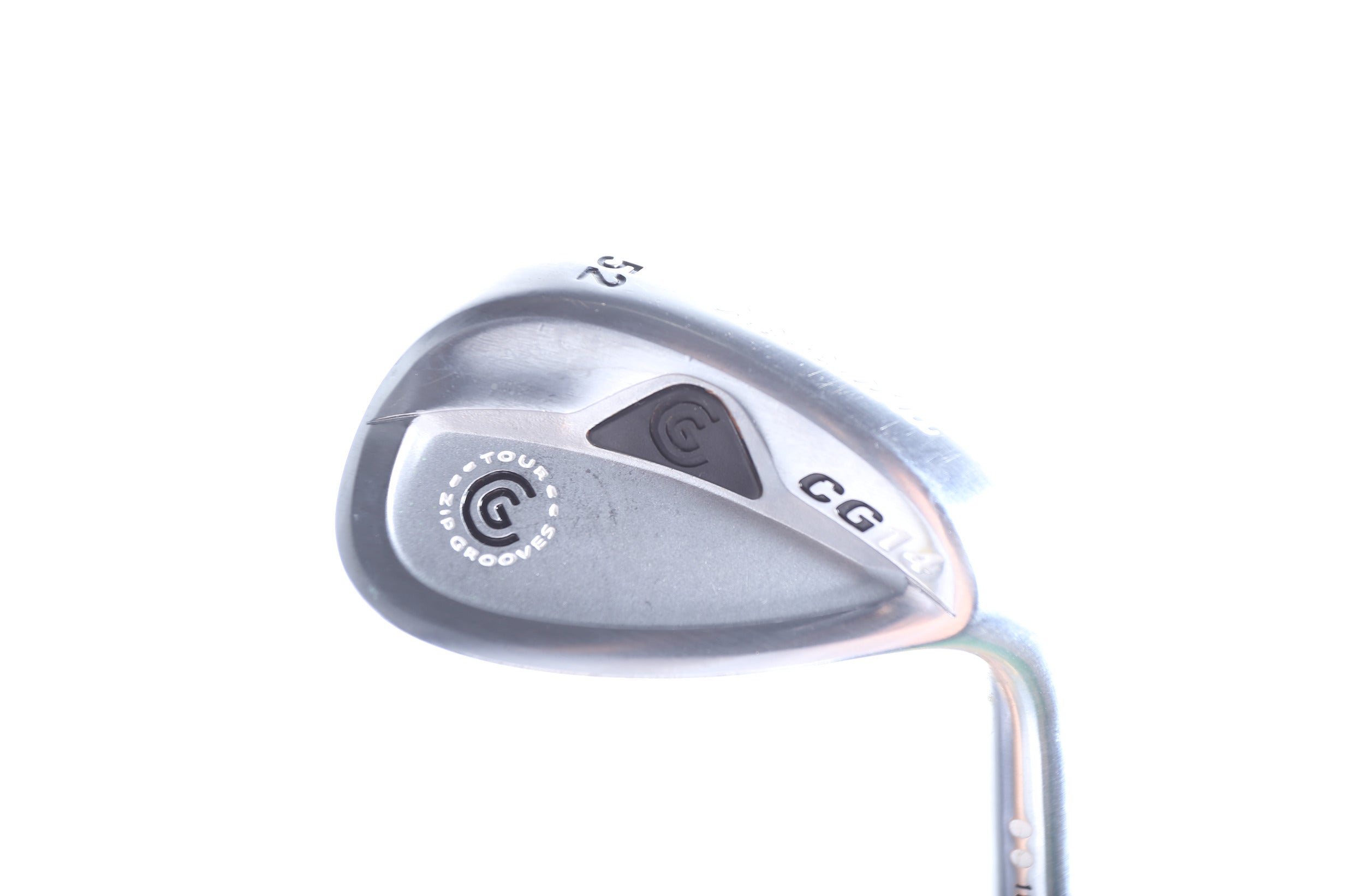 Used Cleveland CG14 Chrome Gap Wedge - Right Handed 52° Stiff Flex Golf Club for Short Game & Sand Shots
