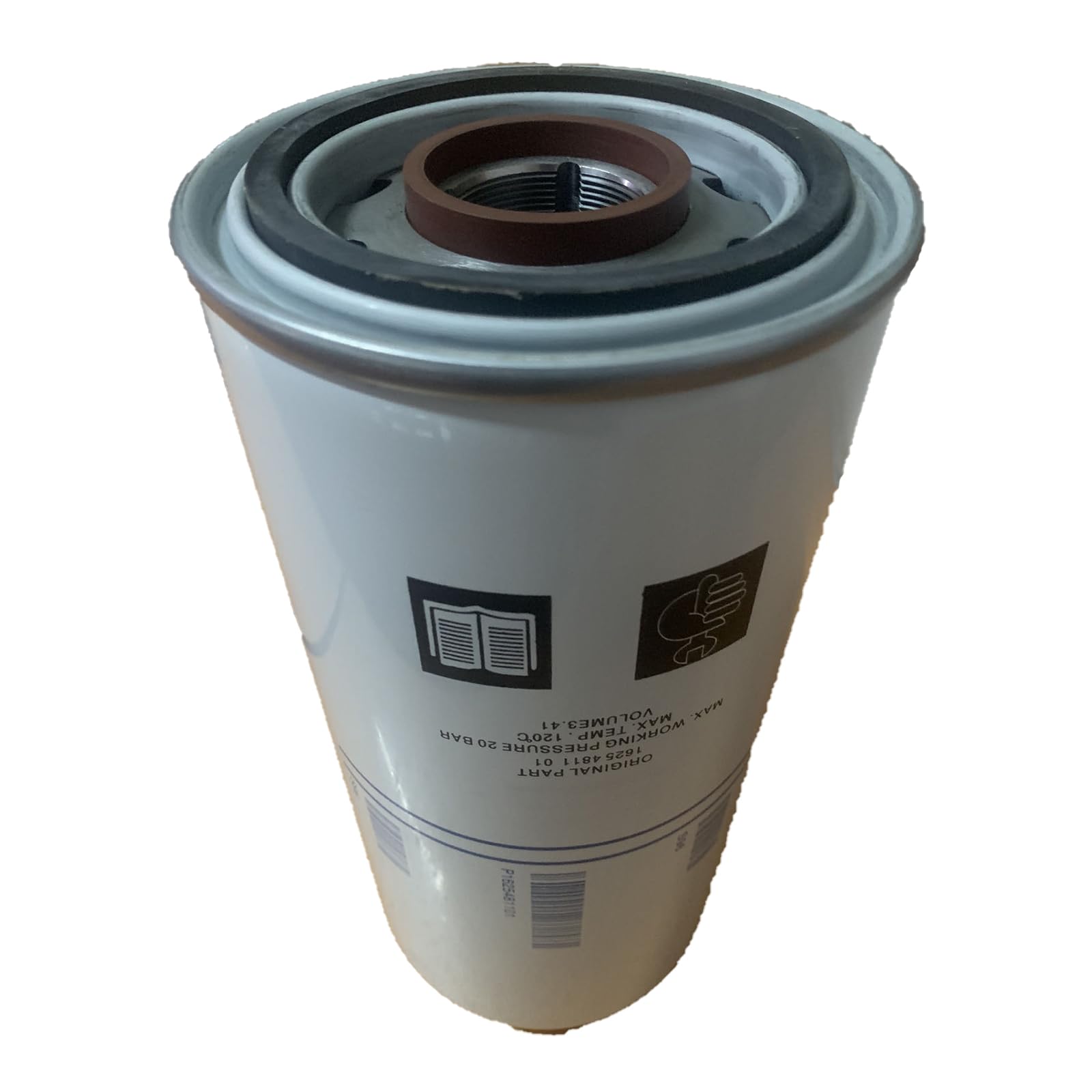 Atlas Copco 1625481101 Air Compressor Spin-on Air/Oil Separator Cartridge Replacement - Compatible with 1625481100 - Industrial & Workshop Air Compressor Maintenance