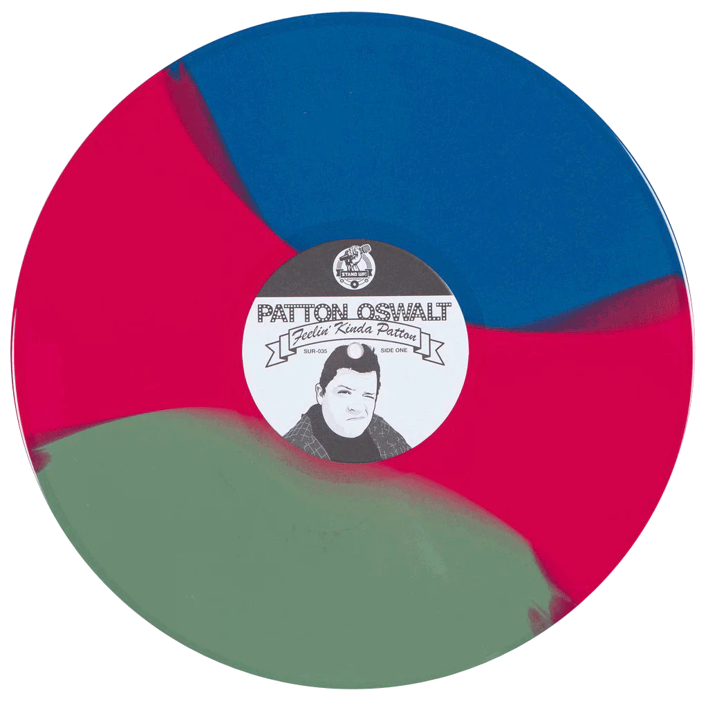 Blue/Red/Green Striped Vinyl