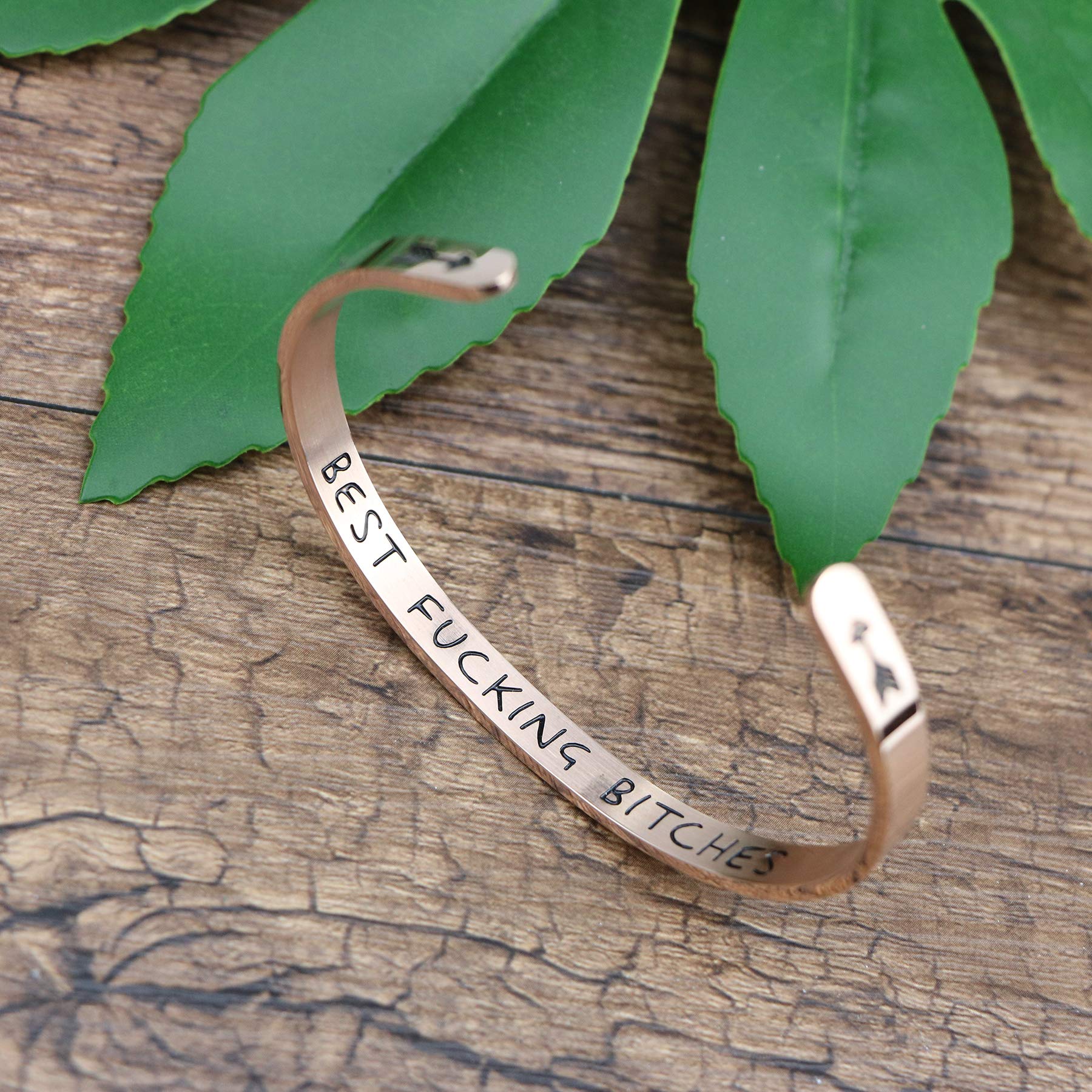JoycuFF Stainless Steel Cuff Bracelet for Women - Elegant Christmas, Birthday & Thanksgiving Gift for Mom, Mother, Mummy - Meaningful Year-Round Jewelry Gift for Her | Perfect for Holidays, Anniversaries & Special Occasions