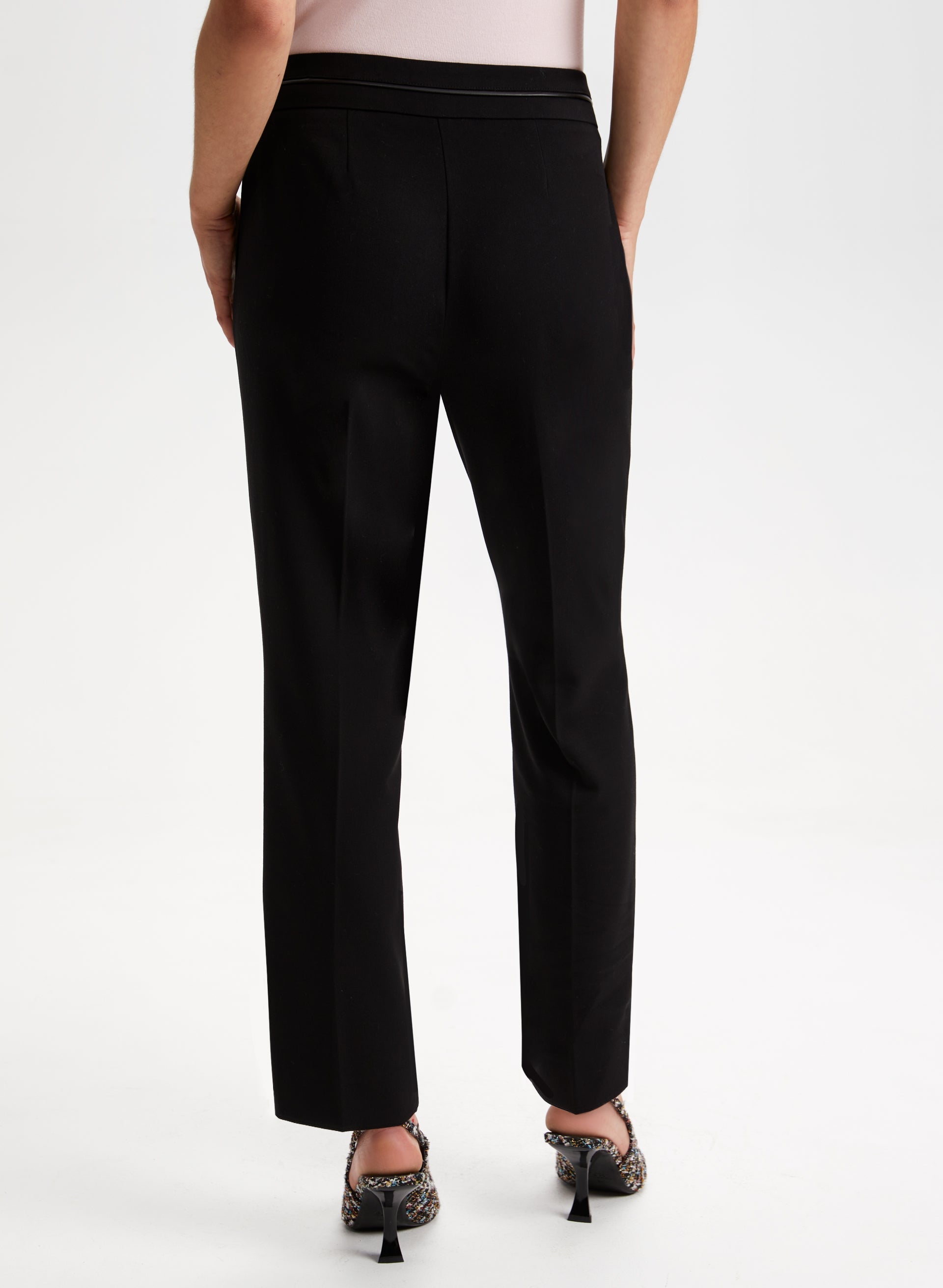 City Fit Straight Leg Pants for Women - Comfortable Office & Casual Wear - Perfect for Work, Travel & Everyday Outfits