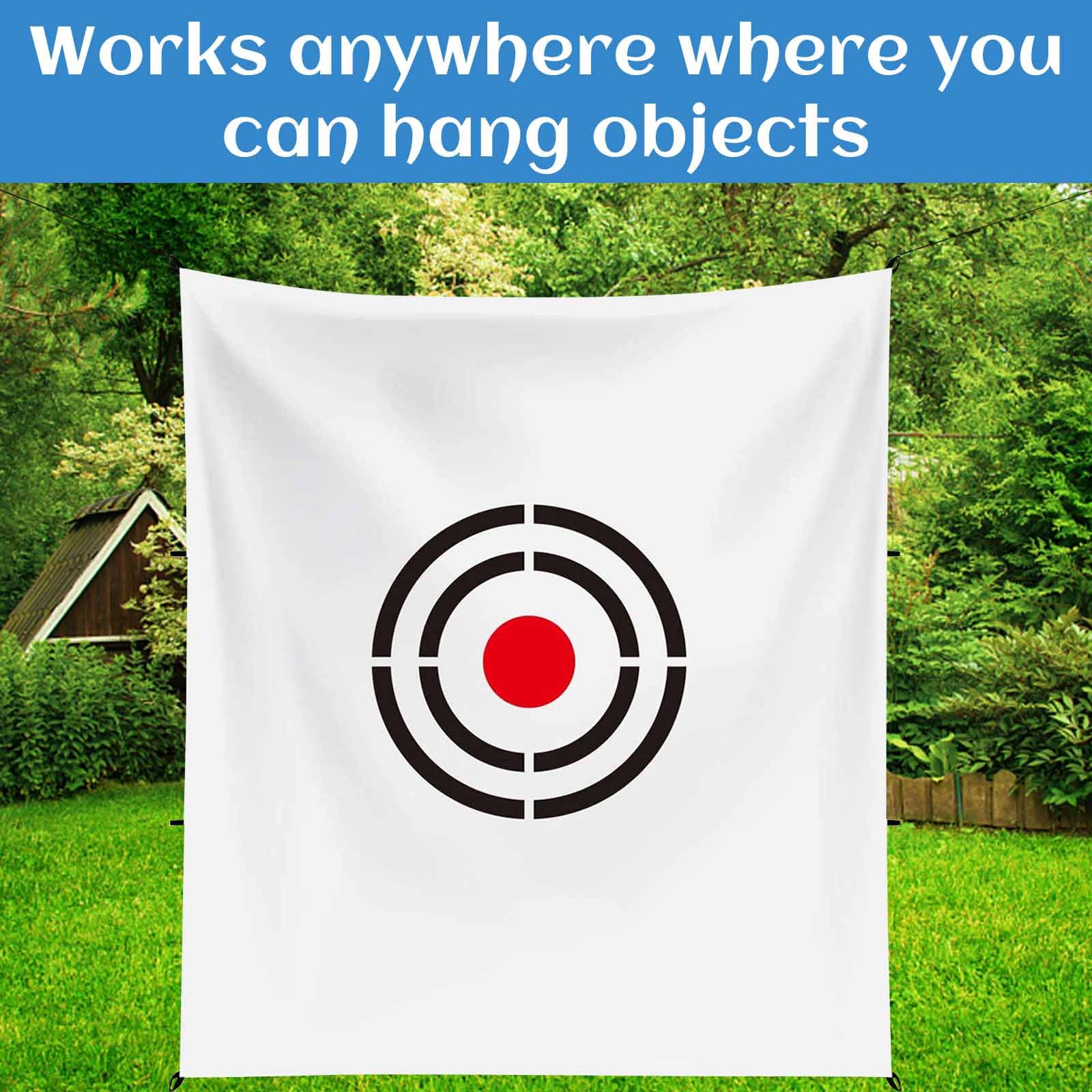 Premium Golf Target Cloth - Durable Replacement Hitting Net for Golf Practice | Indoor & Outdoor Training Aid | Perfect for Backyard Drills, Driving Range & Home Golf Simulator Setup