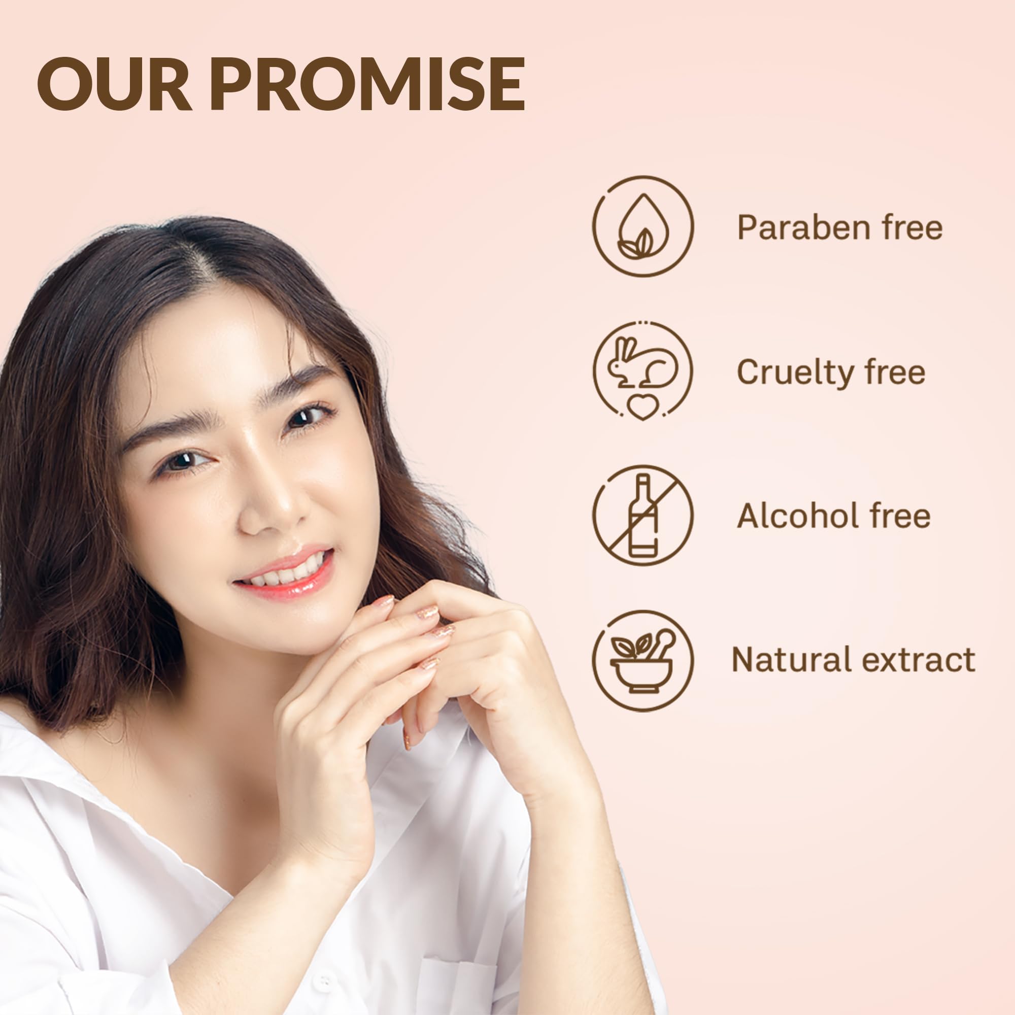 Mirabelle Sensitive Korean Face Sheet Mask - Hydrating & Brightening Serum Mask for Women & Men | 6-Pack (25ml Each) | Perfect for Daily Skincare & Spa Night