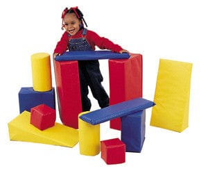 Builder Blocks (12 Pieces) - STEM Educational Toy for Kids - Perfect for Creative Play, Classroom Activities & Birthday Gifts