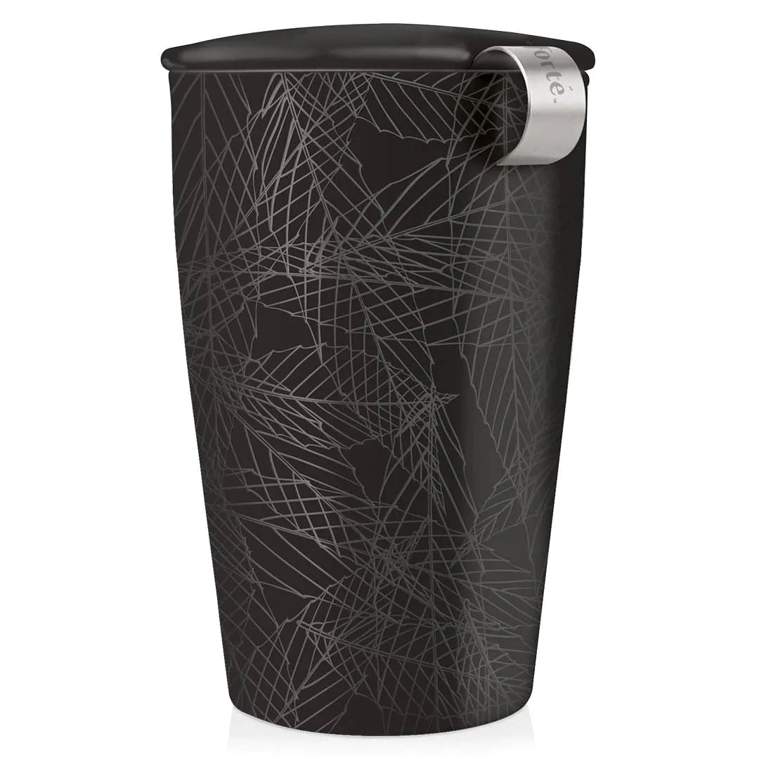 Tea Forte KATI Infuser Cup - Premium Loose Leaf Tea Brewing Mug with Built-in Strainer - Perfect for Home, Office & Gift Giving