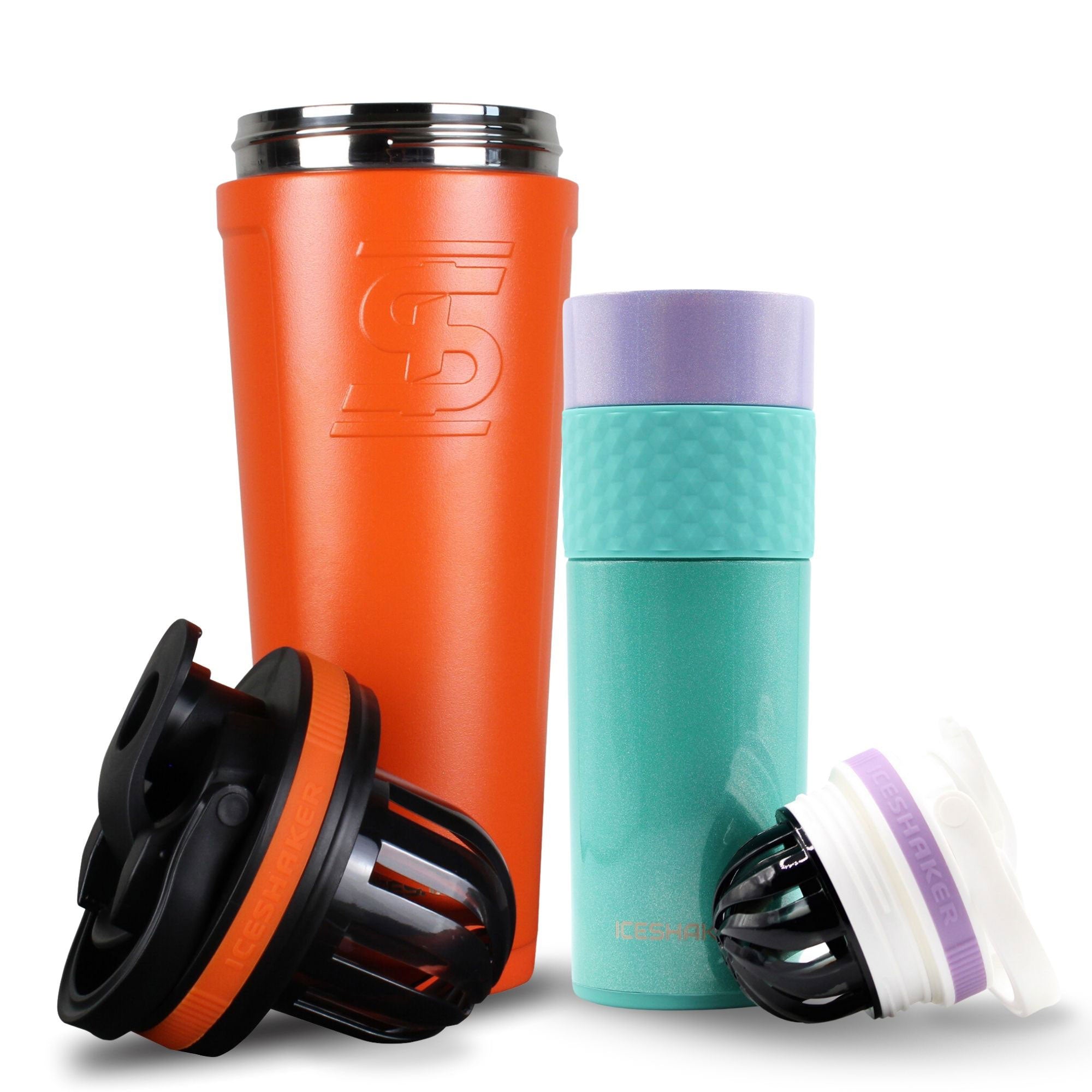 Premium His & Her Protein Shaker Bottle Set - 20oz Leak-Proof Mixing Cups for Gym, Workouts & Post-Training Recovery - BPA-Free Fitness Accessories for Couples