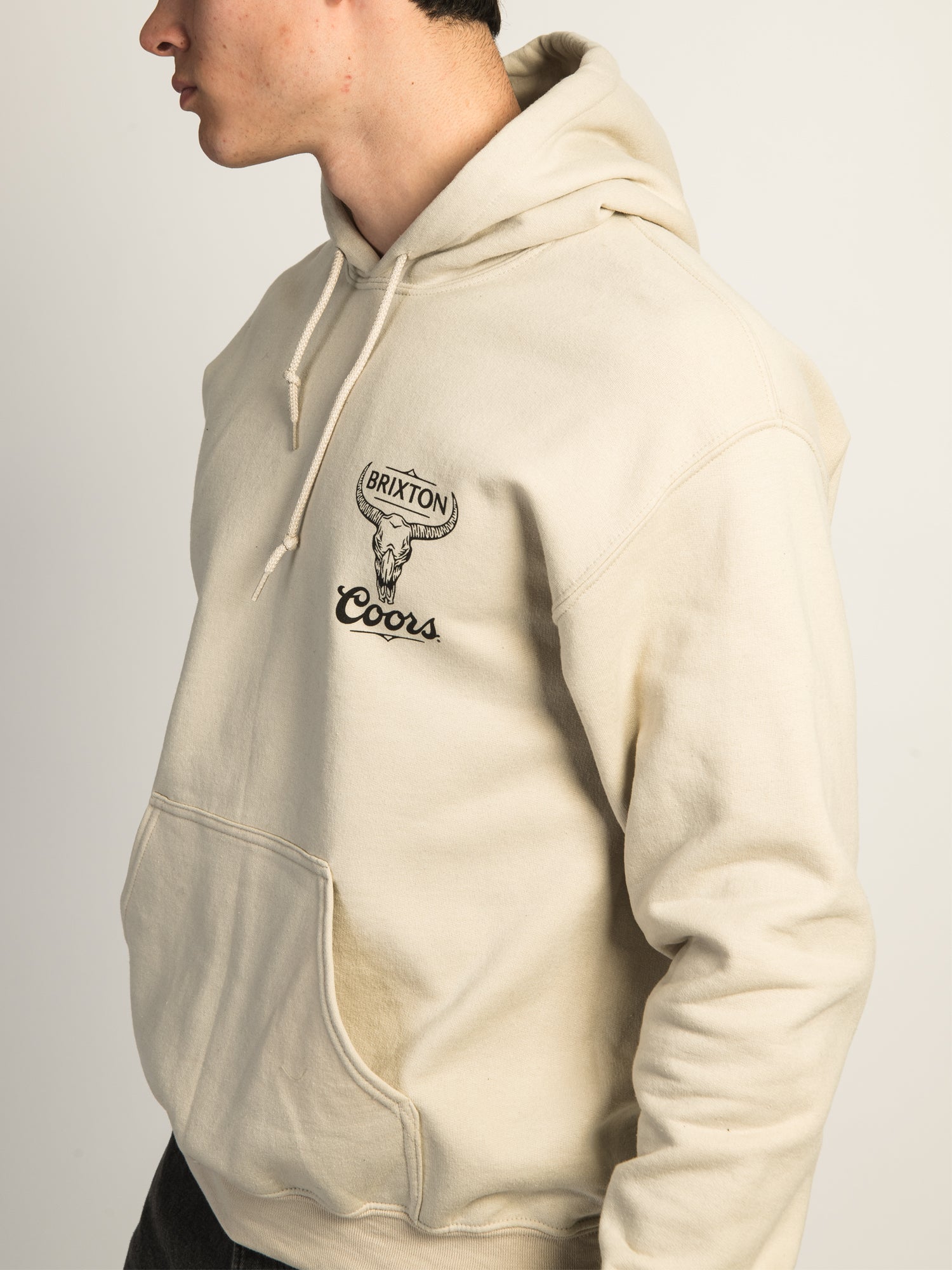 Brixton Coors Round Up Hoodie - Men's & Women's Pullover Sweatshirt for Casual Wear & Outdoor Activities
