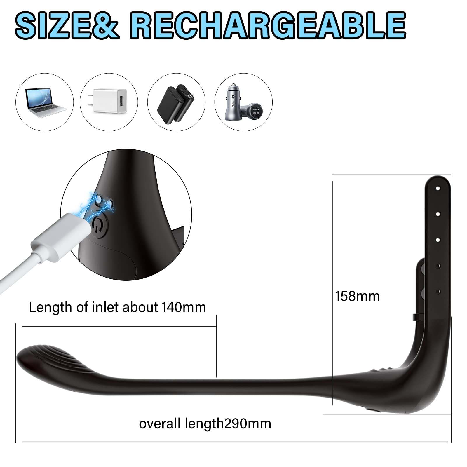Vibrating Cock Ring for Men - Adjustable Penis Ring with Taint Stimulator & Mini Prostate Massager, Remote Control via APP, Waterproof Adult Sex Toy for Couples Play, Solo Pleasure & Enhanced Erection