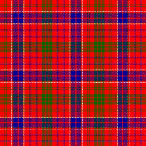 Authentic Huntly District Tartan Scarf - Premium Scottish Wool Plaid Wrap for Men & Women - Perfect for Winter, Outdoor Activities & Scottish Heritage Events