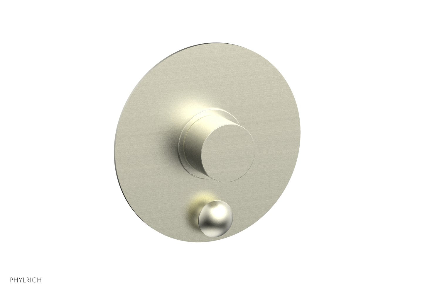 BASIC II Pressure Balance Shower Plate with Diverter and Handle Trim Set 4 197 - Perfect for Bathroom Renovation & Modern Home Upgrade