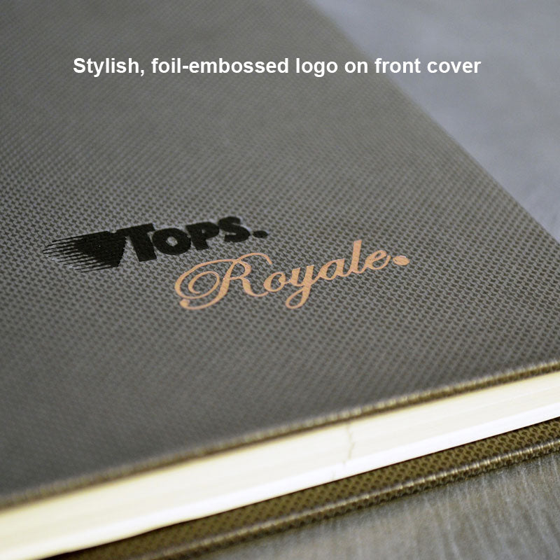 Royale Wirebound Business Notebook - Premium Lined Journal for Office, School & Meetings - Spiral Bound Writing Pad with Durable Cover