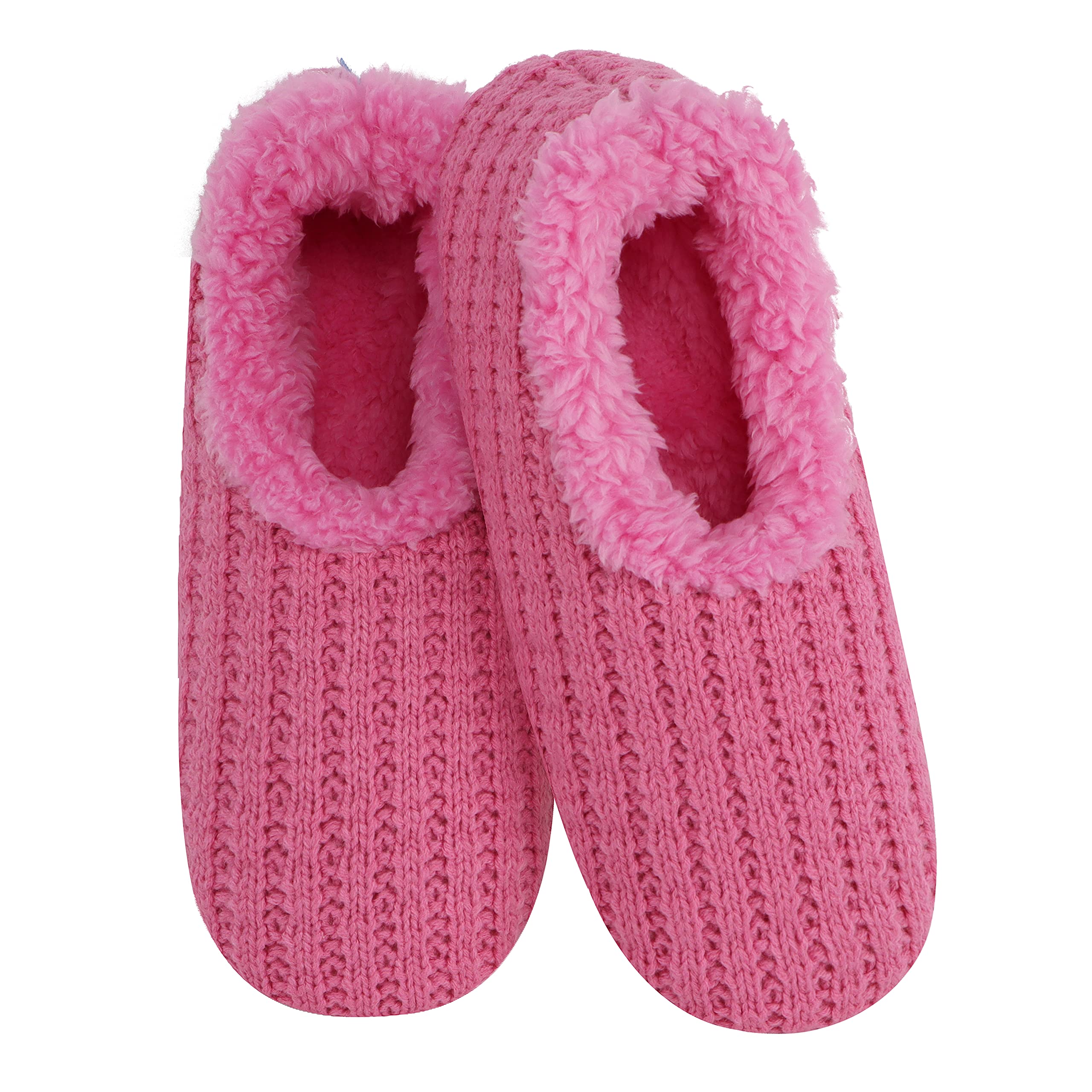 Snoozies Women's Fuzzy Slipper Socks - Cozy Non-Slip House Slippers for Indoor Comfort - Perfect for Winter, Lounge & Home Relaxation
