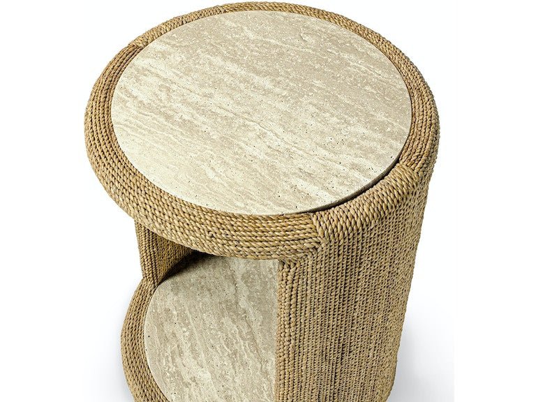 Vanessa Side Table - Modern End Table with Storage Shelf, Nightstand for Bedroom, Living Room & Office - Small Accent Table for Home Decor