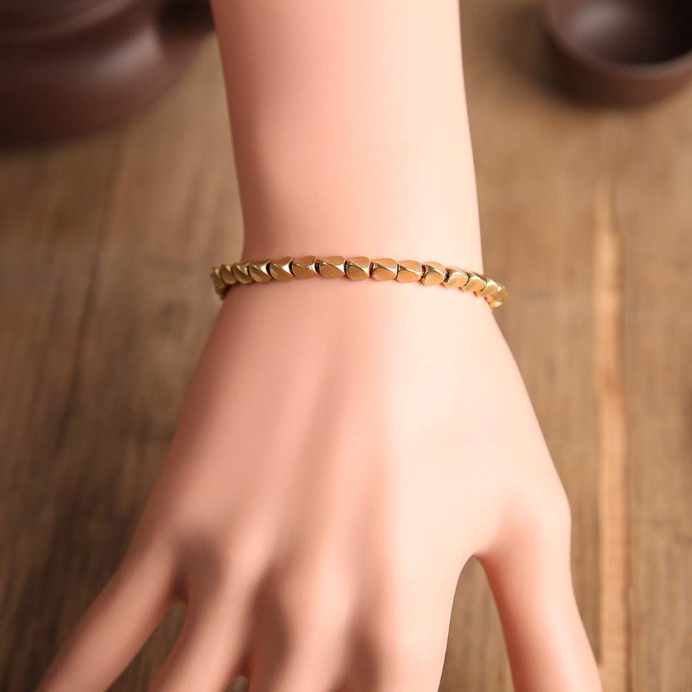 Handmade Tibetan Copper Bead Bracelet - Buddhist Braided Cotton Lucky Rope for Women & Men | Spiritual Jewelry for Meditation, Yoga & Daily Wear
