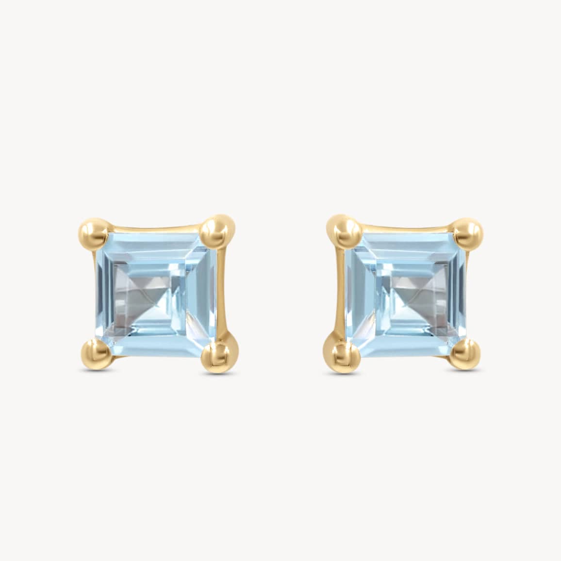 Birthstone Stud Earrings - Genuine Gemstone Jewelry for Women & Girls | Perfect for Gifts, Birthdays & Special Occasions