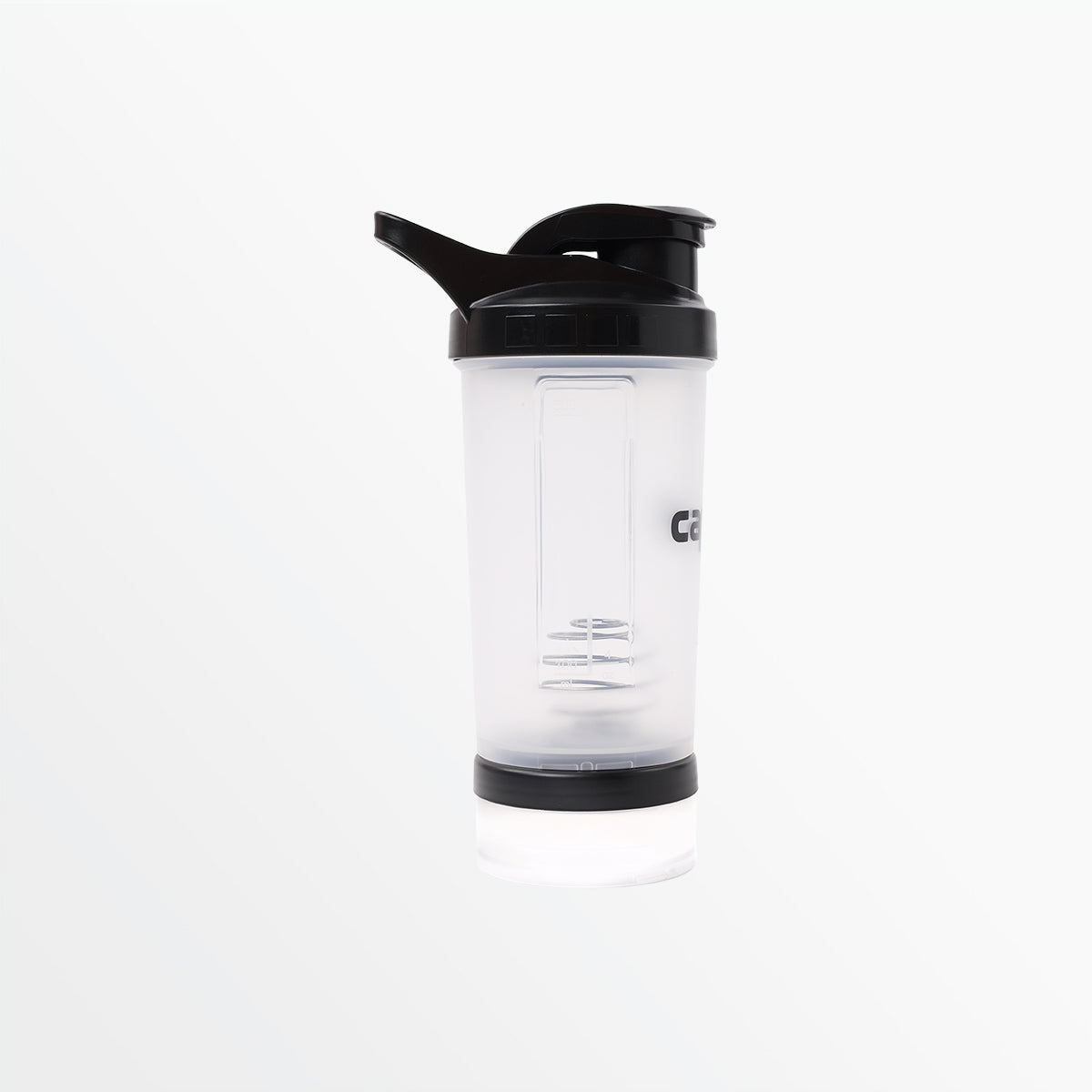 16oz Shaker Bottle with Bottom Storage Container - Perfect for Protein Shakes, Gym Workouts & On-the-Go Nutrition
